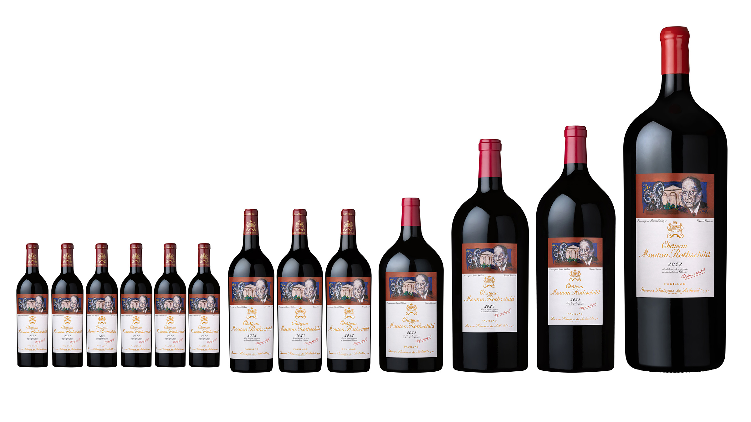 Chateau Mouton Rothschild 2022: Unique Lot and Experience, offered in Chateau Mouton Rothschild 2022 Artist Reveal: Unique Lot and Experience, until 11 December 2024 at Christie's Online