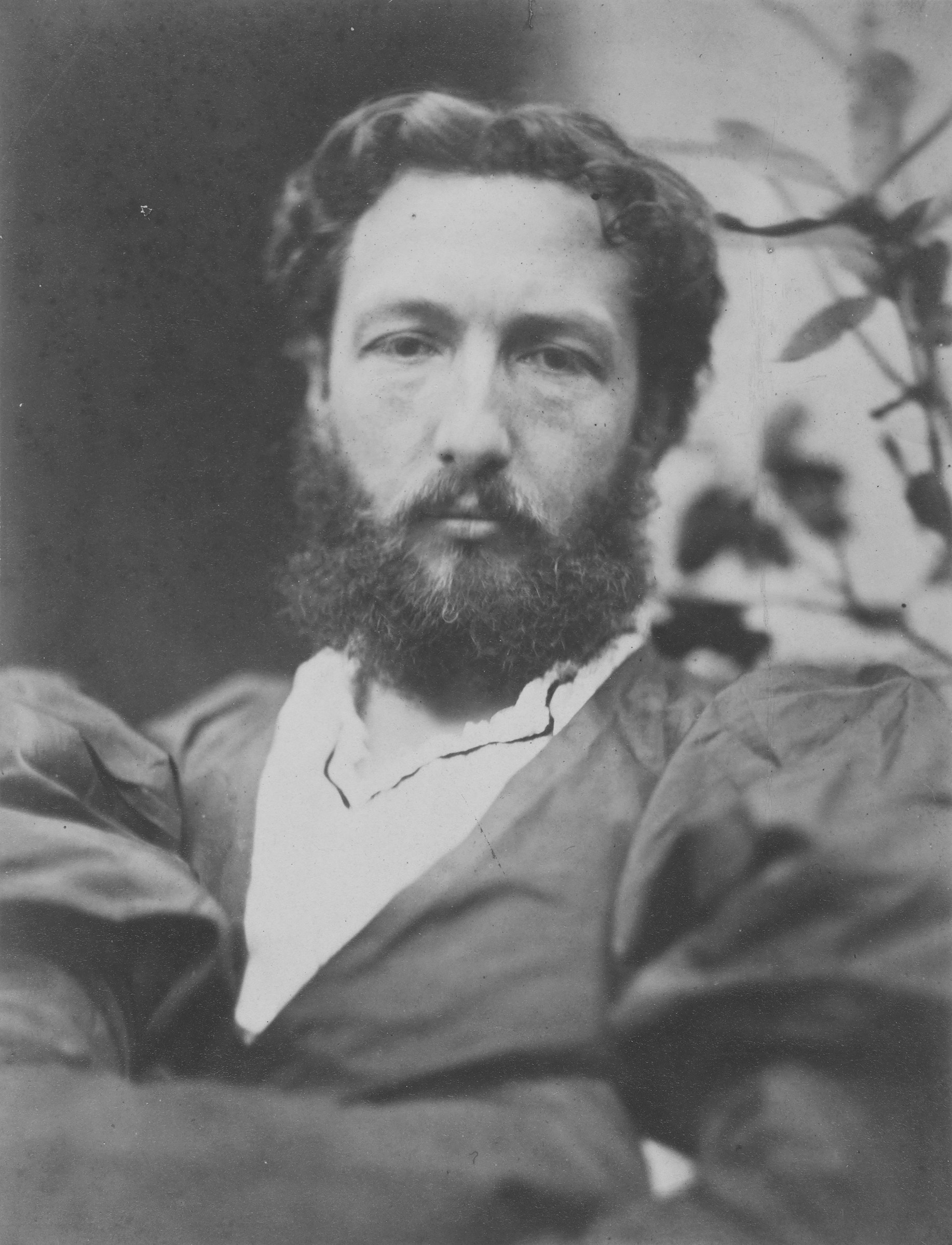 Frederic Leighton in the 1860s, photographed by David Wilkie Wynfield