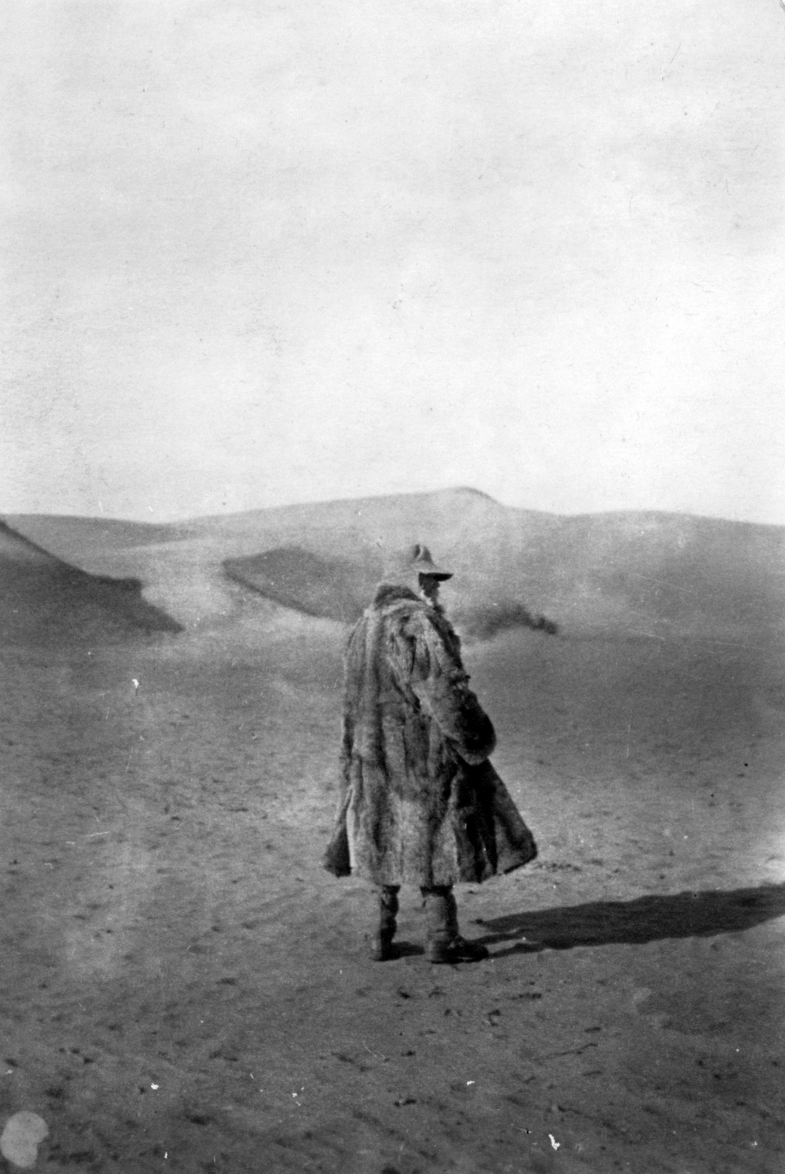 Nicholas Roerich in Khotan-Yarkand, Chinese Turkestan, in January or February 1926, during a three-year trek through Central Asia