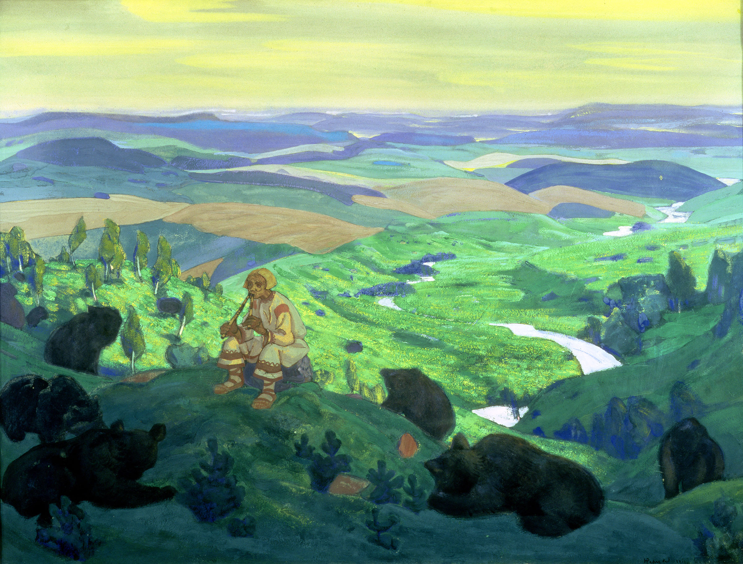 Nicholas Roerich, The Forefathers, 1911, Ashmolean Museum, Oxford