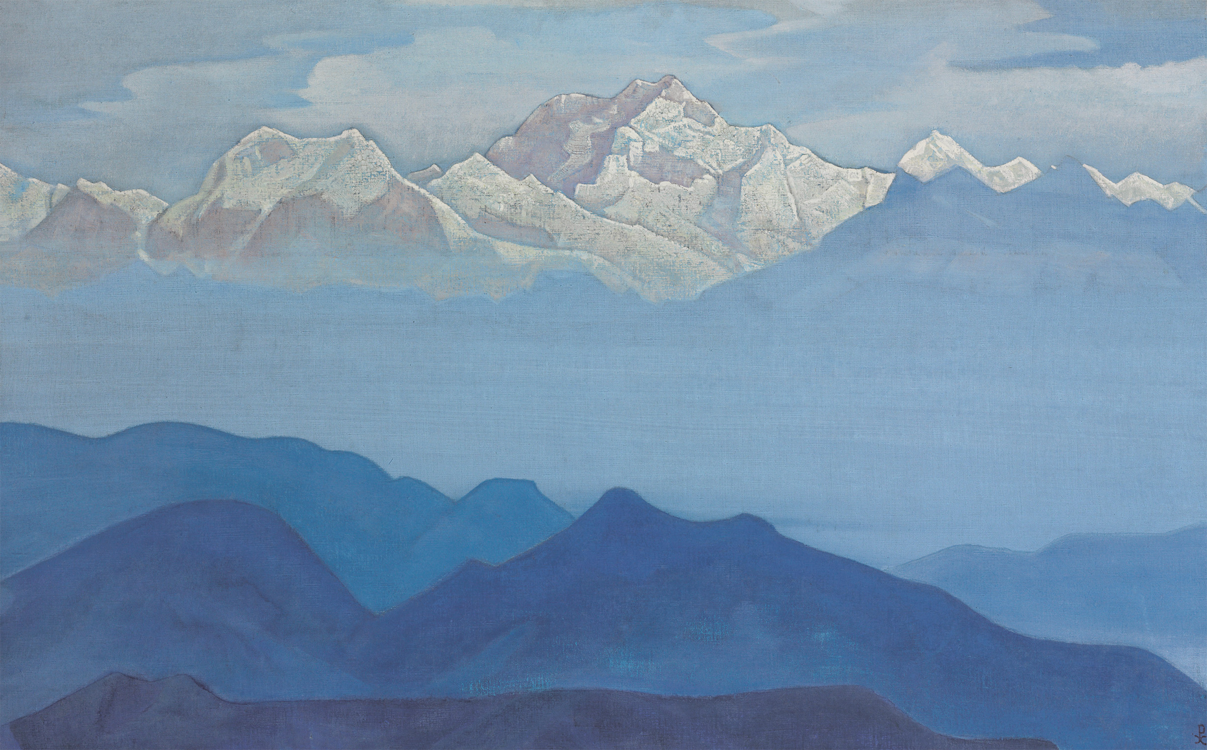Nicholas Roerich, Himalayas, from the Sikkim series, 1924, sold for £482,500 on 2 June 2014 at Christie's in London