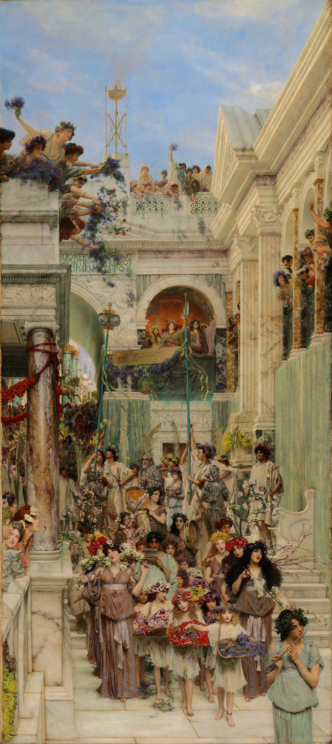 Lawrence Alma-Tadema, Spring, 1894, J. Paul Getty Museum