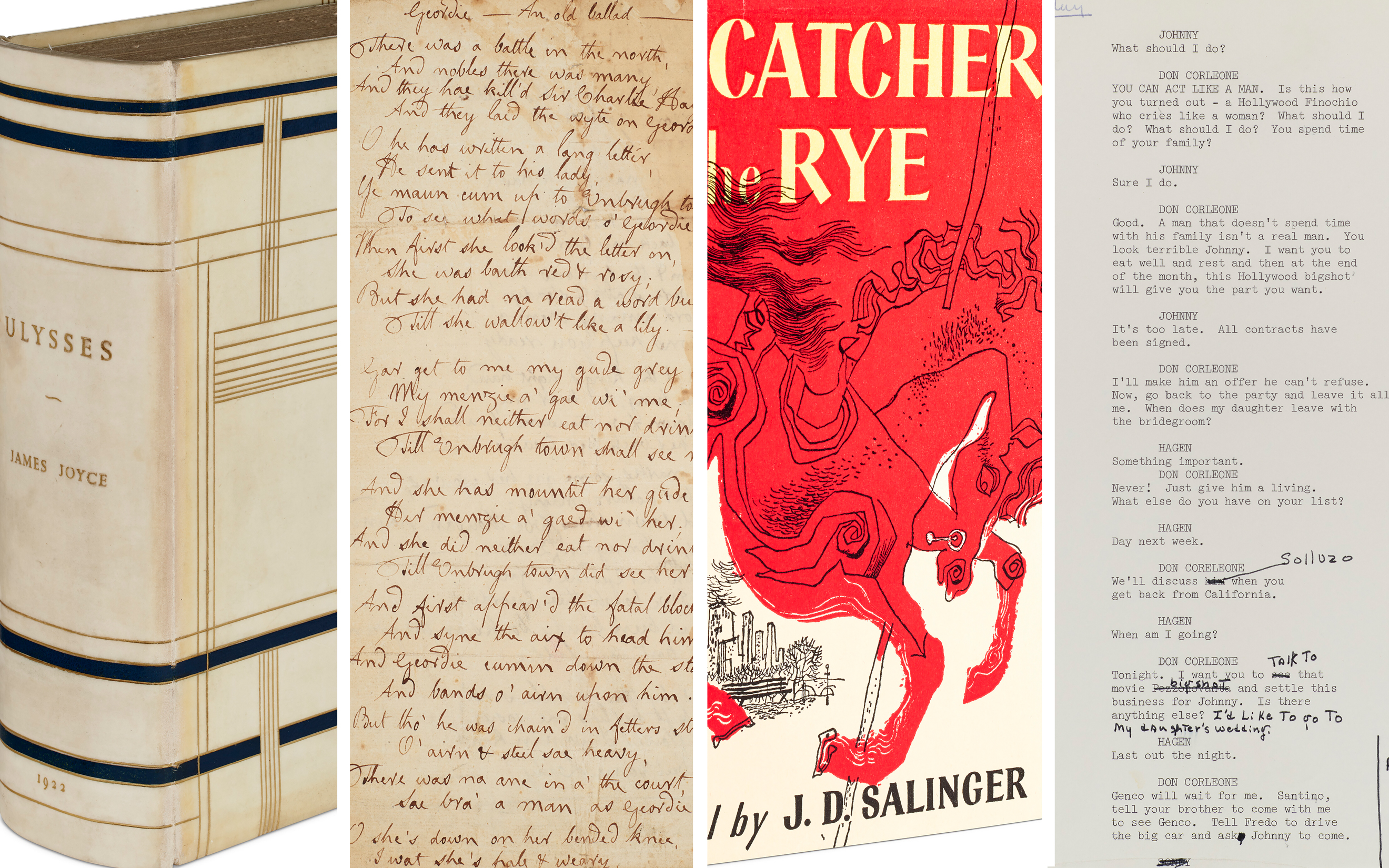 books and manuscripts