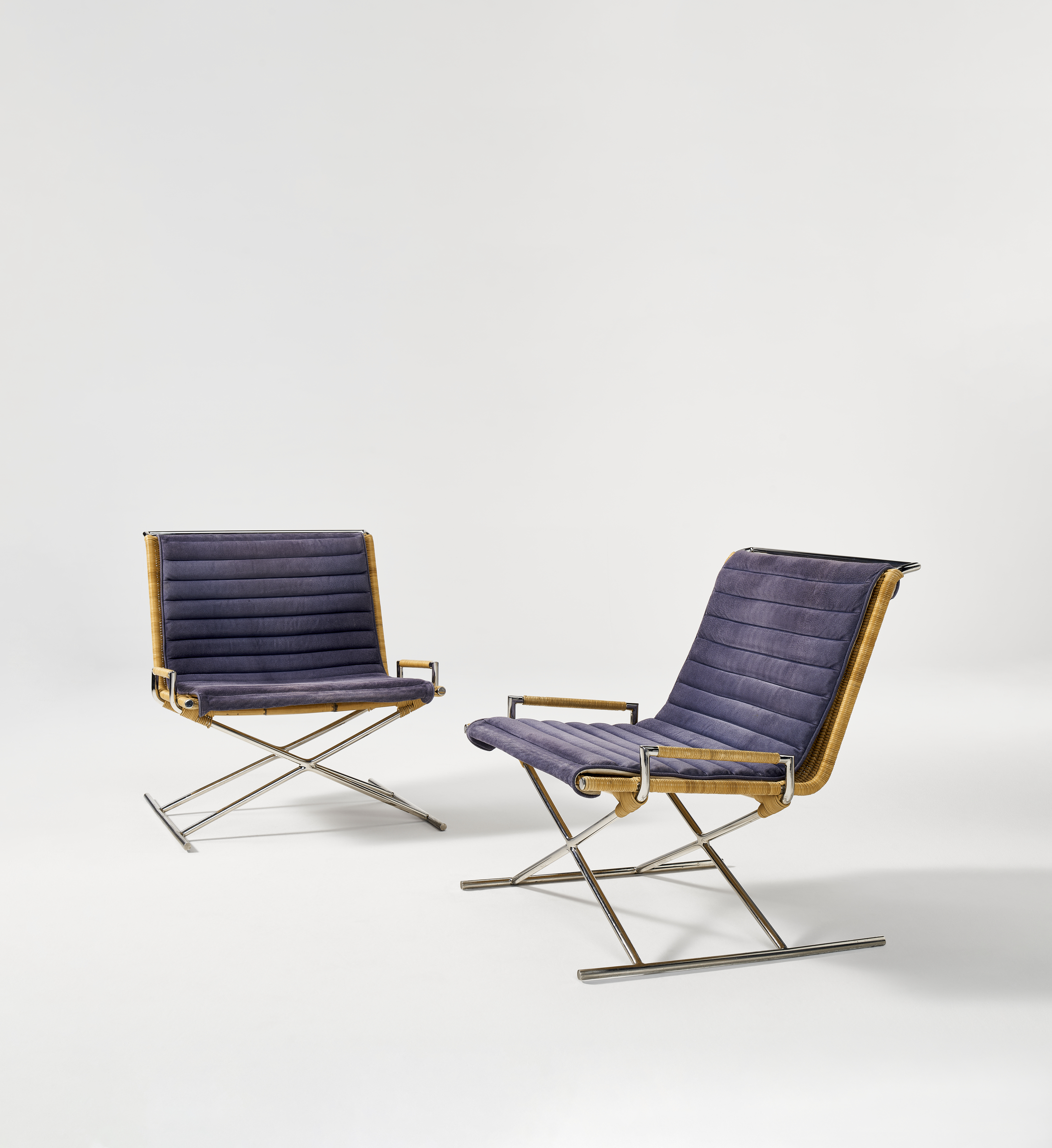 pair of lounge chairs