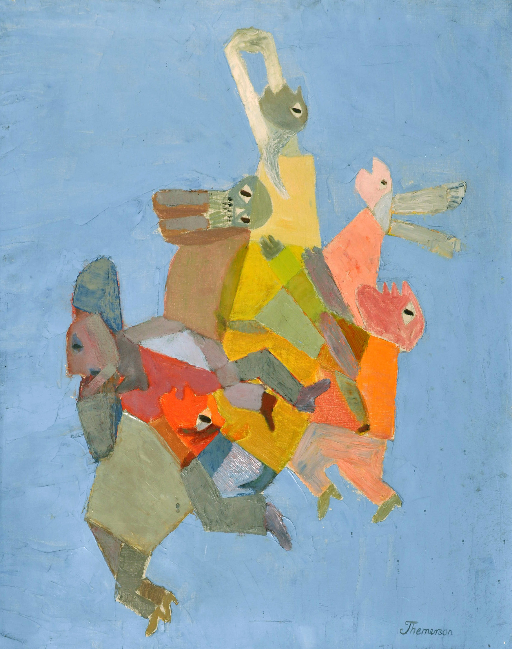 Franciszka Themerson, Moving Upwards, 1946