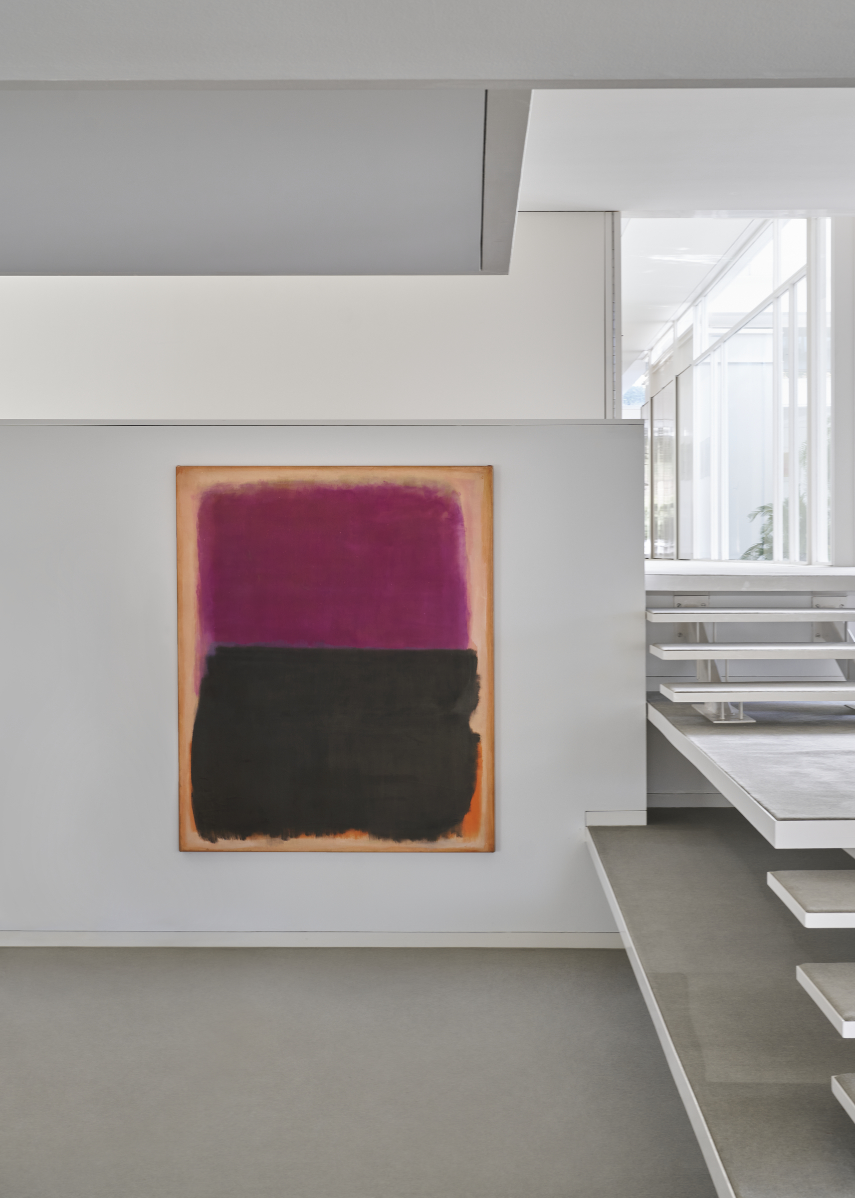 Mark Rothko painting bass house