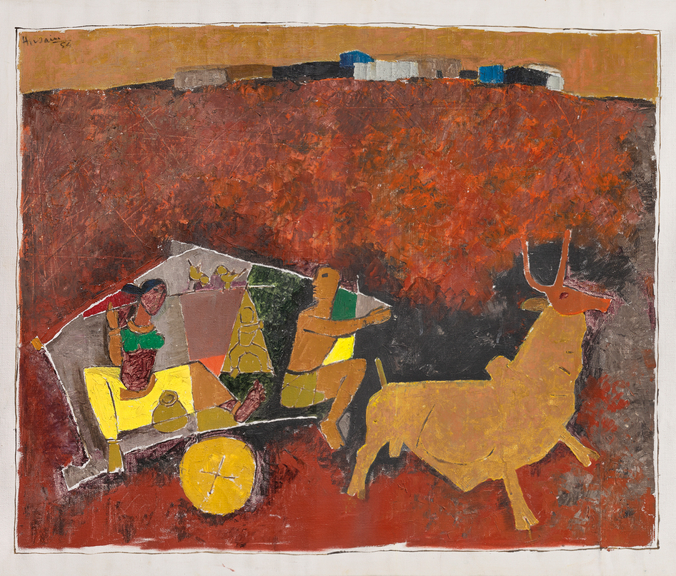 M.F. Husain’s rediscovered masterpiece | Christie’s