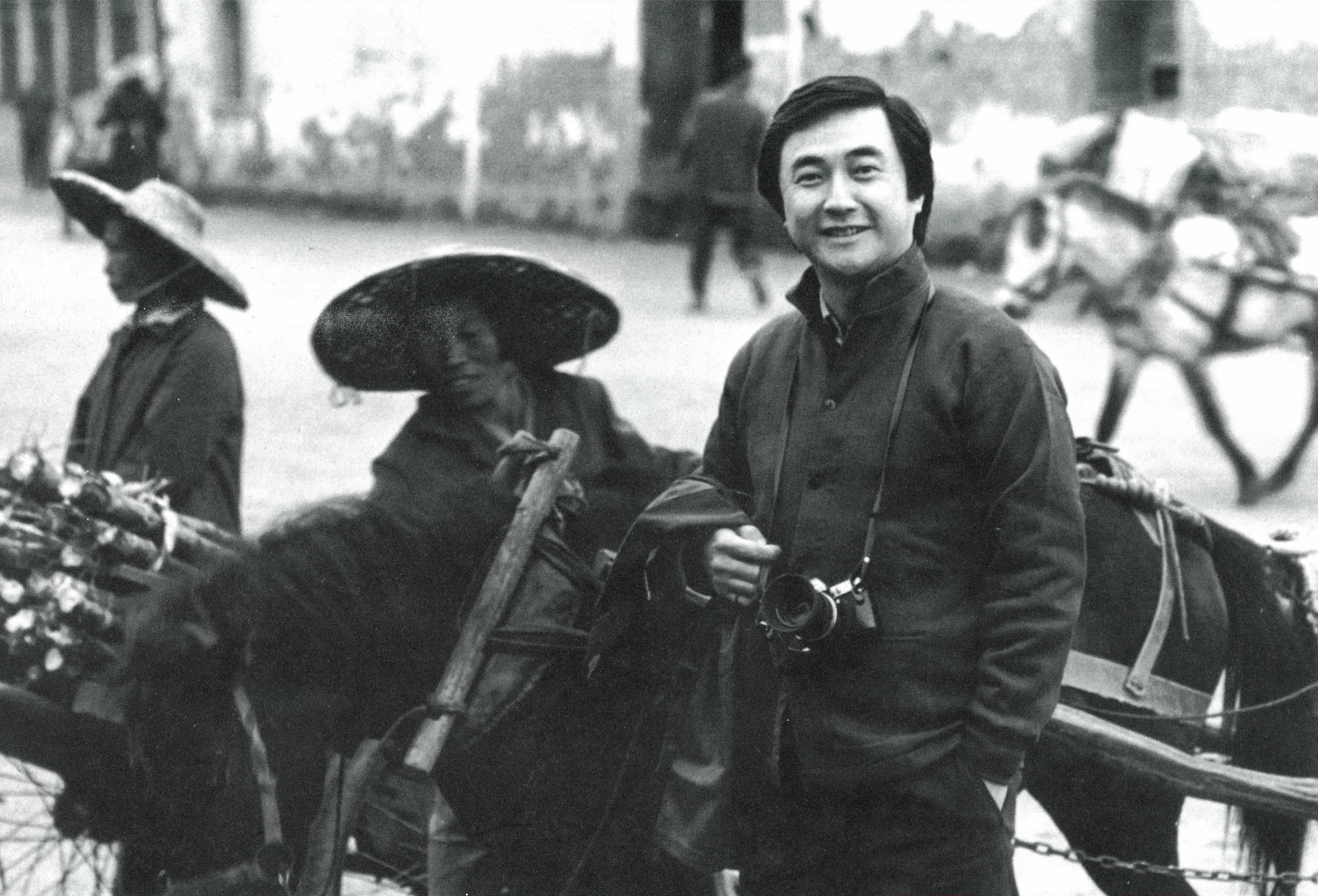 潘祖尧(1942-2022年),1980年代摄于中国