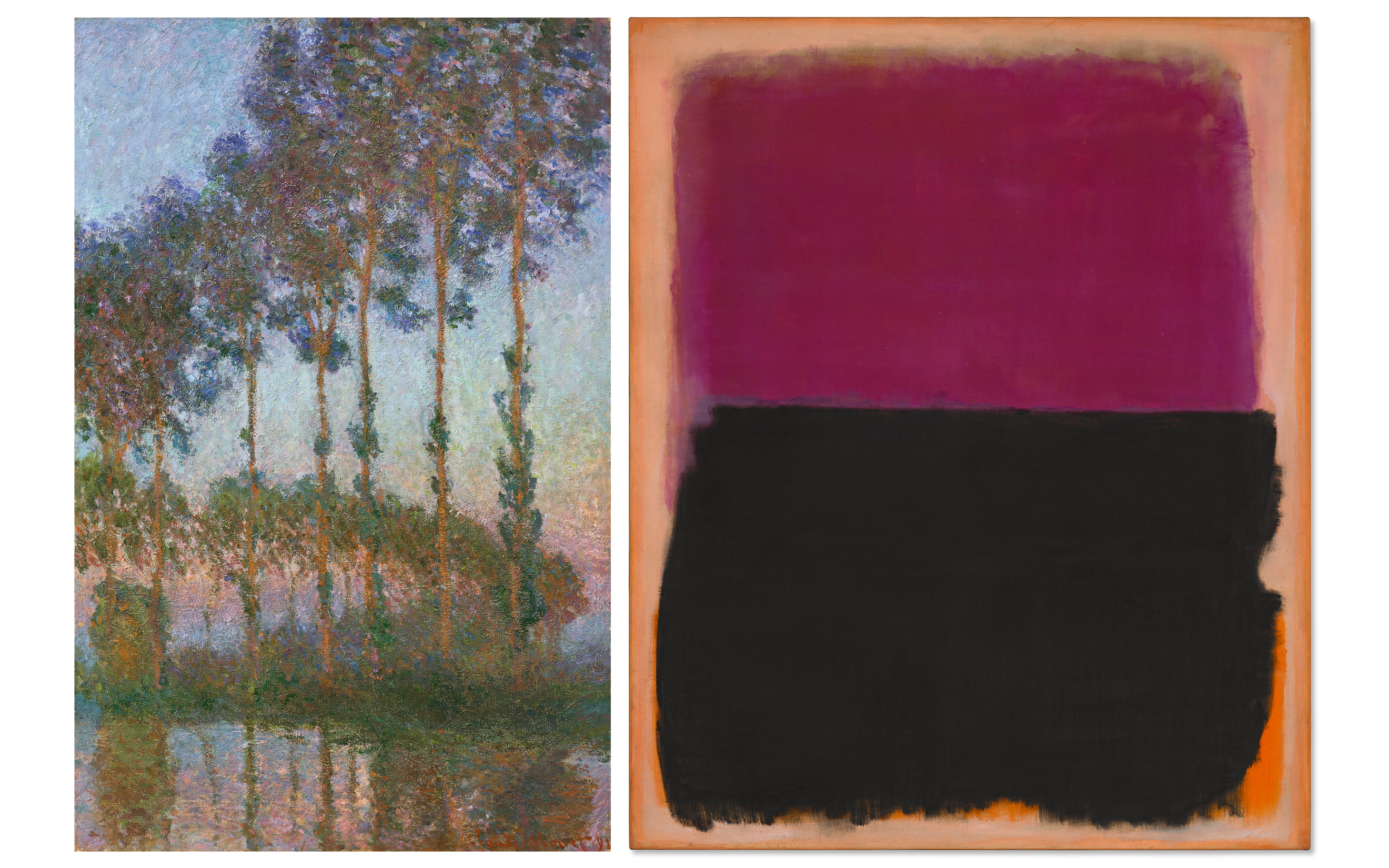 monet and rothko