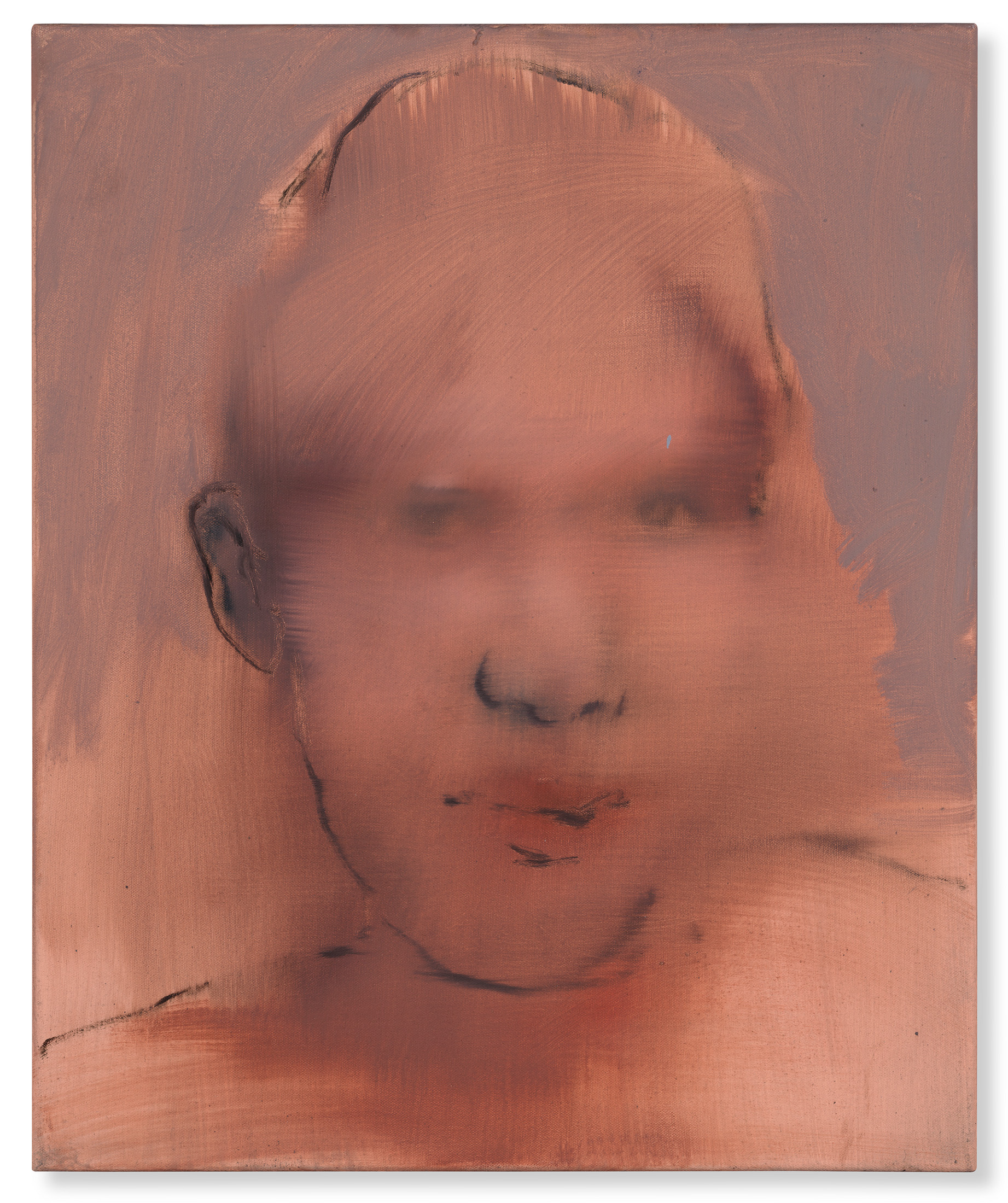 George Rouy, Face Study I, 2025, offered in 75 Years of New Contemporaries, until 14 September 2025 at Christie's Online