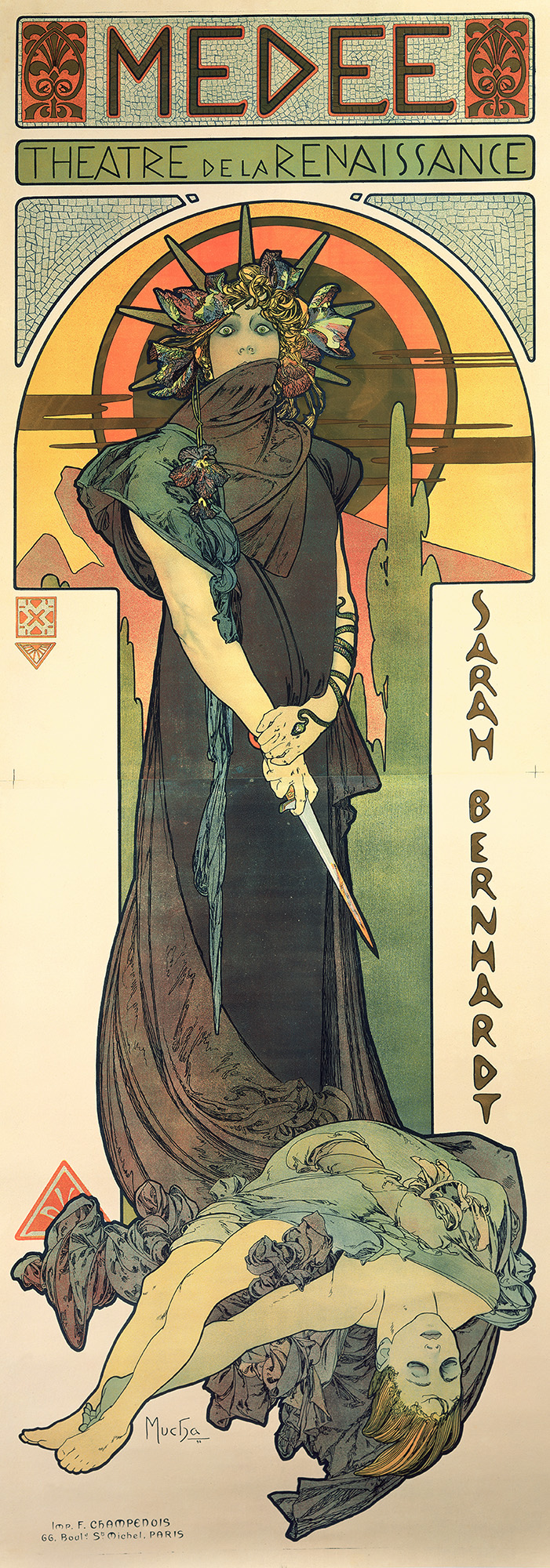 Alphonse Mucha, Medee, 1898