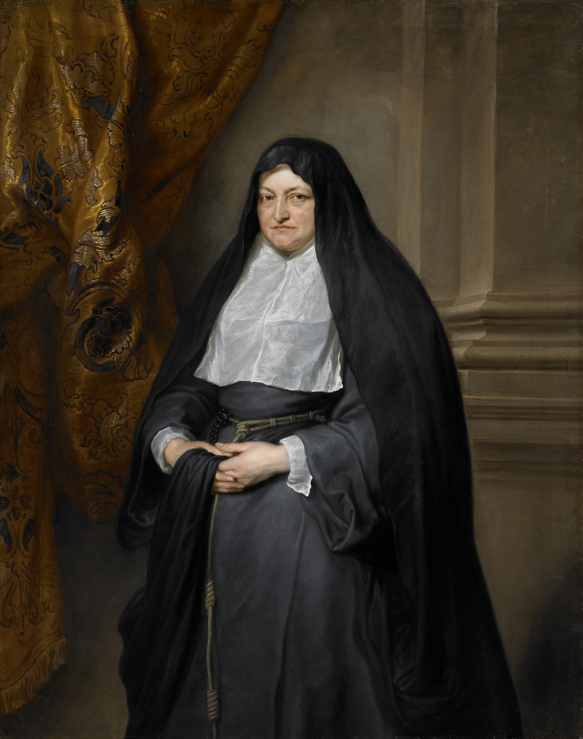 Sir Anthony van Dyck, The Infanta Isabella Clara Eugenia (1566-1633), circa 1630. Walker Art Gallery, Liverpool