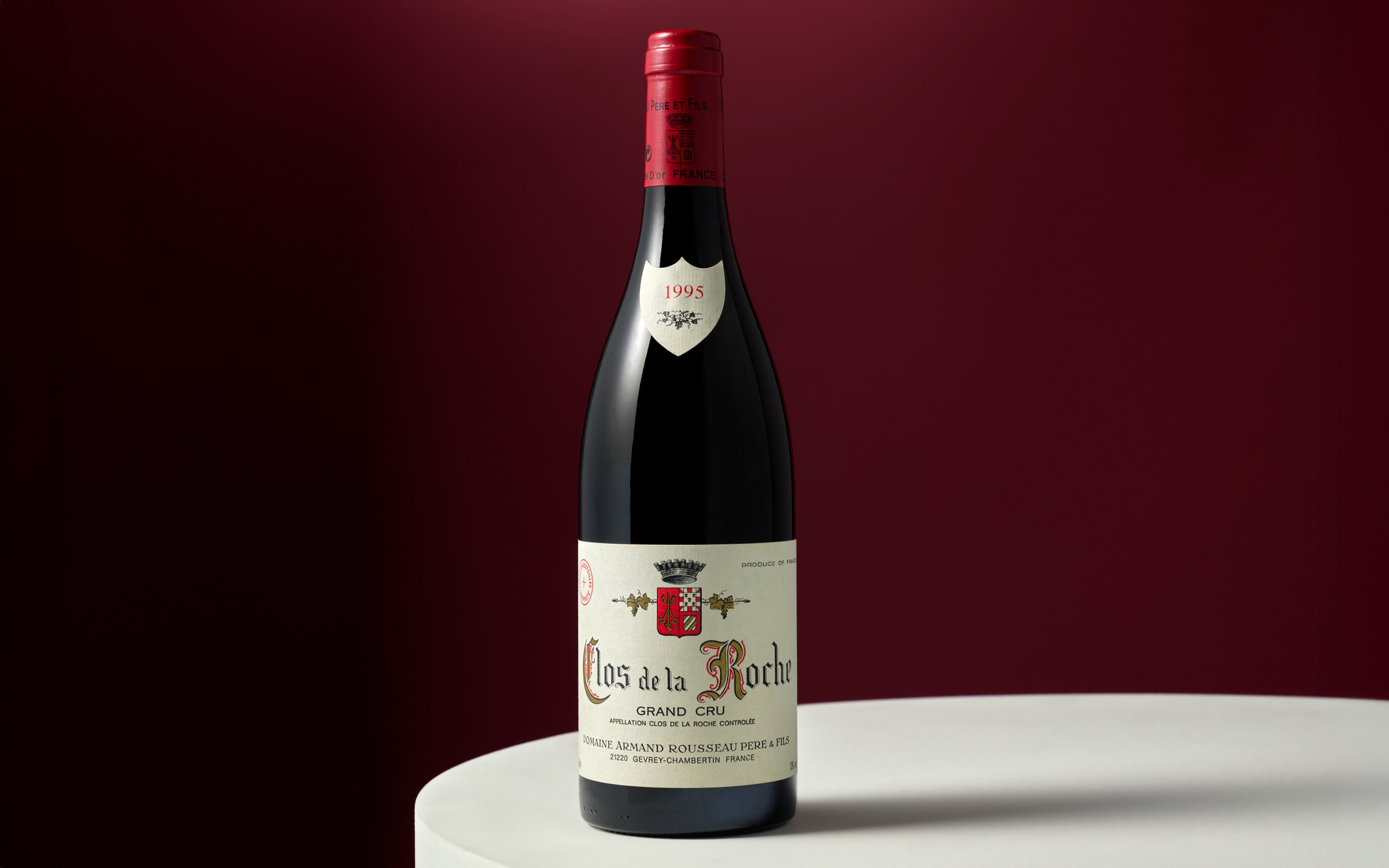 Domaine Armand Rousseau, Clos de la Roche 1995, offered in Fine and Rare Wines and Spirits Online: London Edition, until 19 June 2025 at Christie's Online