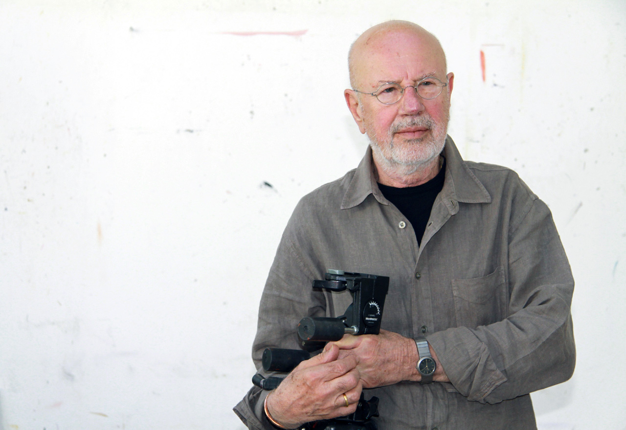Marwan in his Berlin studio in 2010
