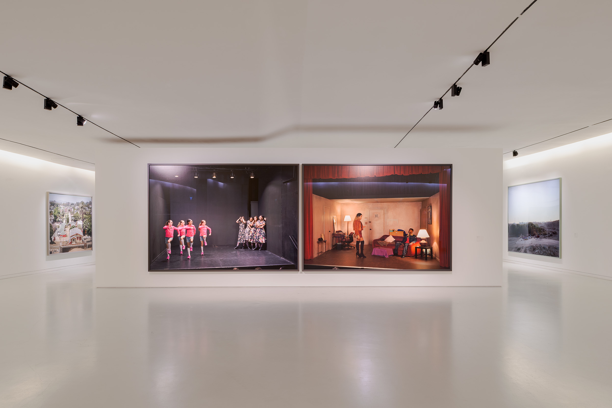Installation view of Jeff Wall - Time Stands Still. Photographs, 1980-2023 (until 1 September 2025) at MAAT - Museum of Art, Architecture and Technology