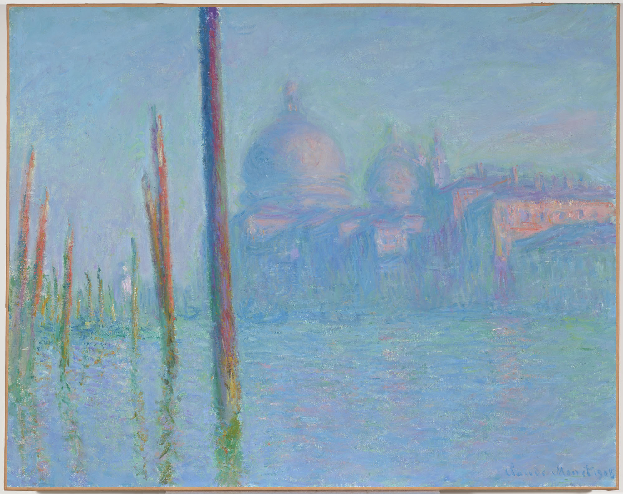 Claude Monet. The Grand Canal, Venice, 1908. Oil on canvas. Fine Arts Museums of San Francisco, Gift of Osgood Hooker, 1960.29. (Photo: Randy Dodson, courtesy of the Fine Arts Museums of San Francisco) 