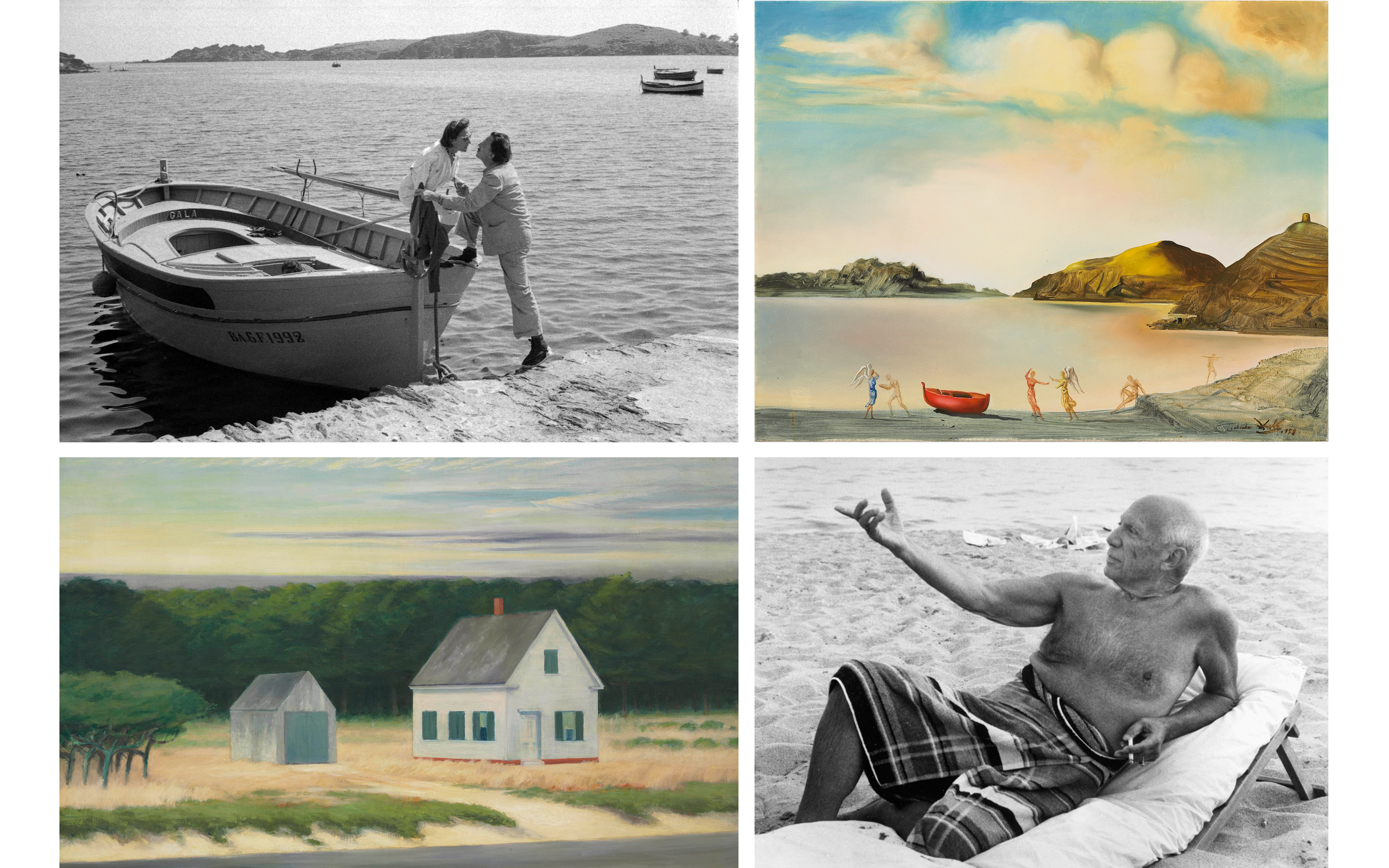 artists vacation spots