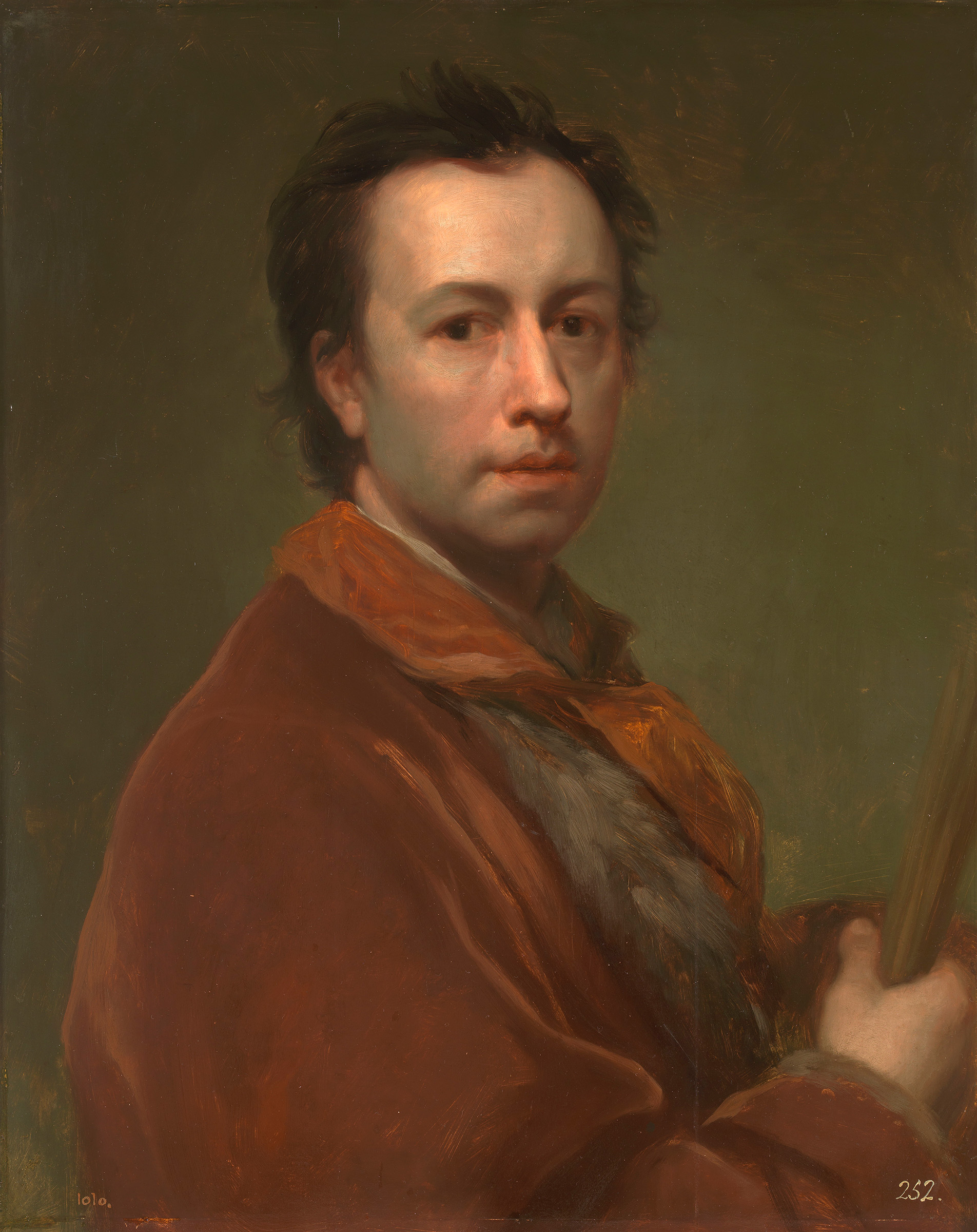Anton Raphael Mengs, Self-portrait, 1761-69, at the Museo del Prado, Madrid