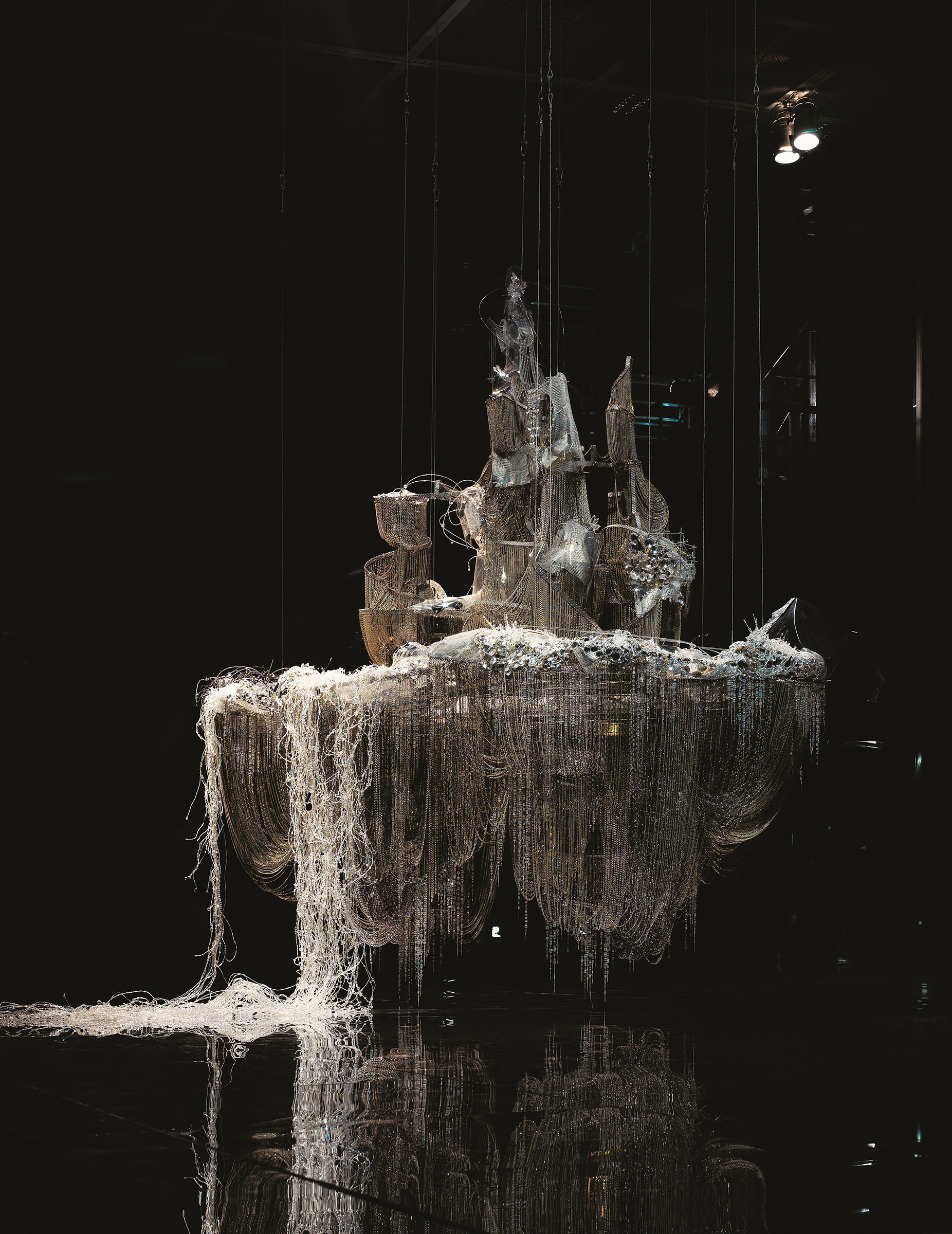 Lee Bul, After Bruno Taut (Beware the sweetness of things), 2007, at the Leeum Museum of Art, Seoul