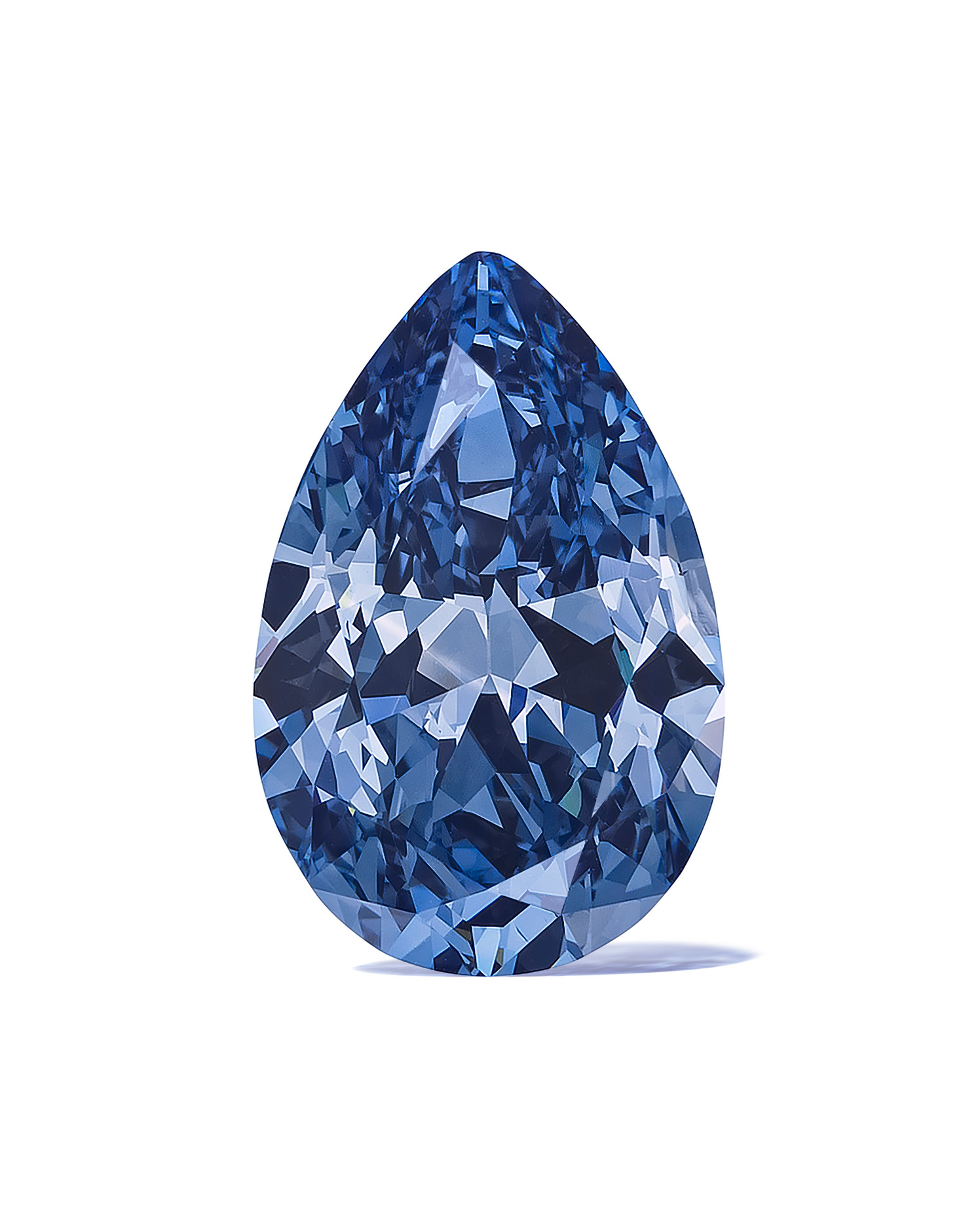 The Mellon Blue's colour has been classified Fancy Vivid, a category that accounts for less than one per cent of all blue diamonds