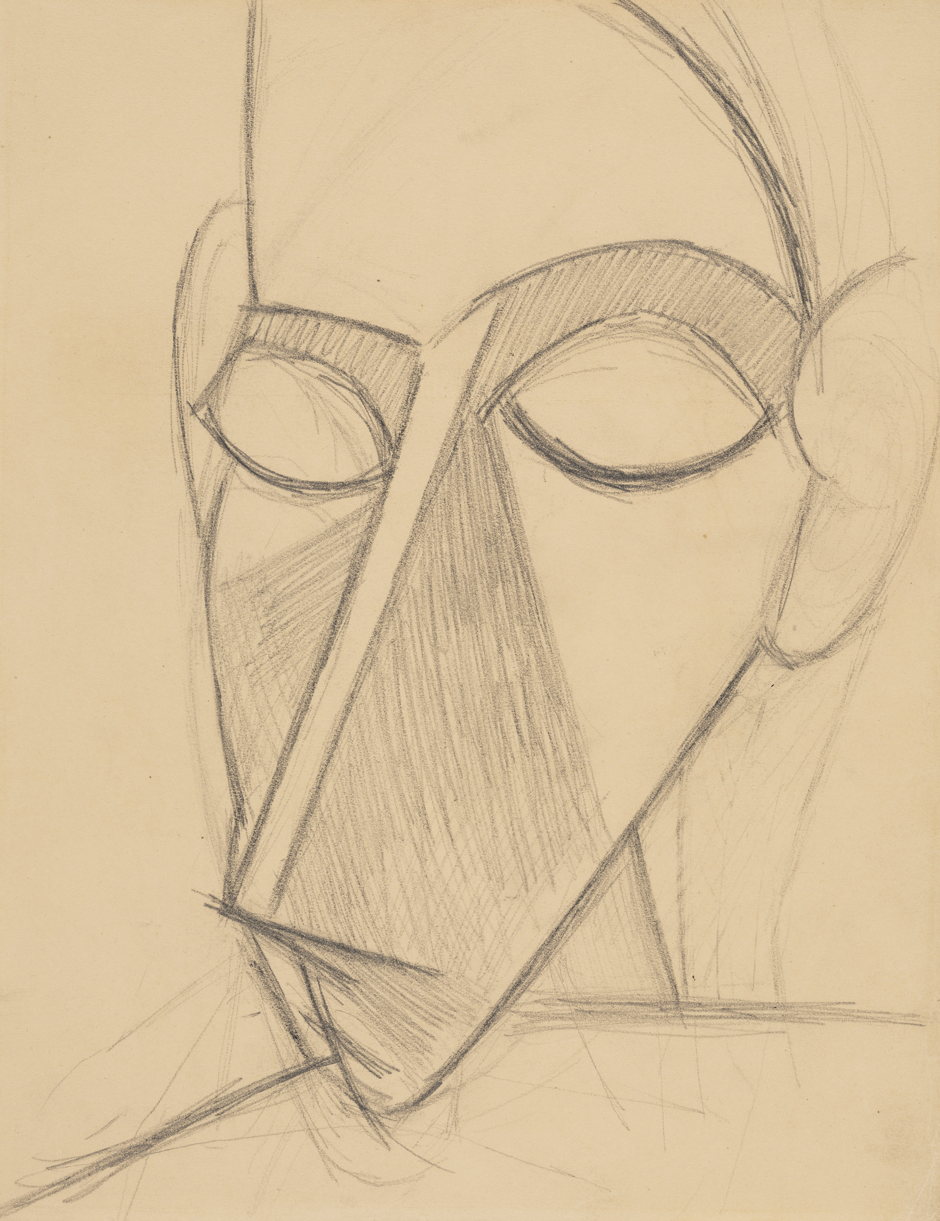 Pablo Picasso, Nez quart de Brie (Etude pour Les Demoiselles d'Avignon ou Nu avec draperie), 1907, offered in Spellbound: The Hegewisch Collection, Part I on 16 October 2025 at Christie's in London
