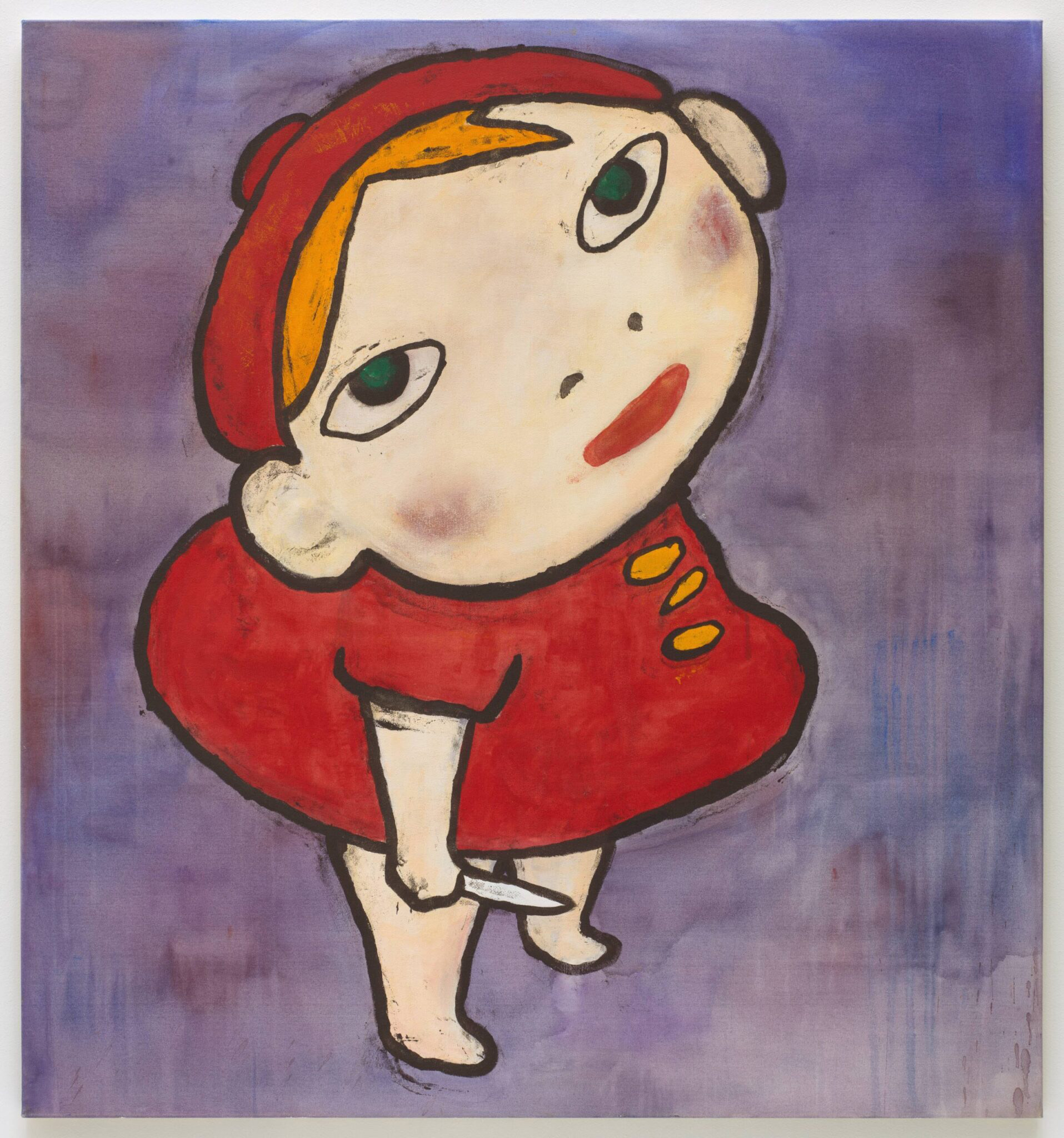 Yoshitomo Nara, The Girl with the Knife in Her Hand, 1991, San Francisco Museum of Modern Art