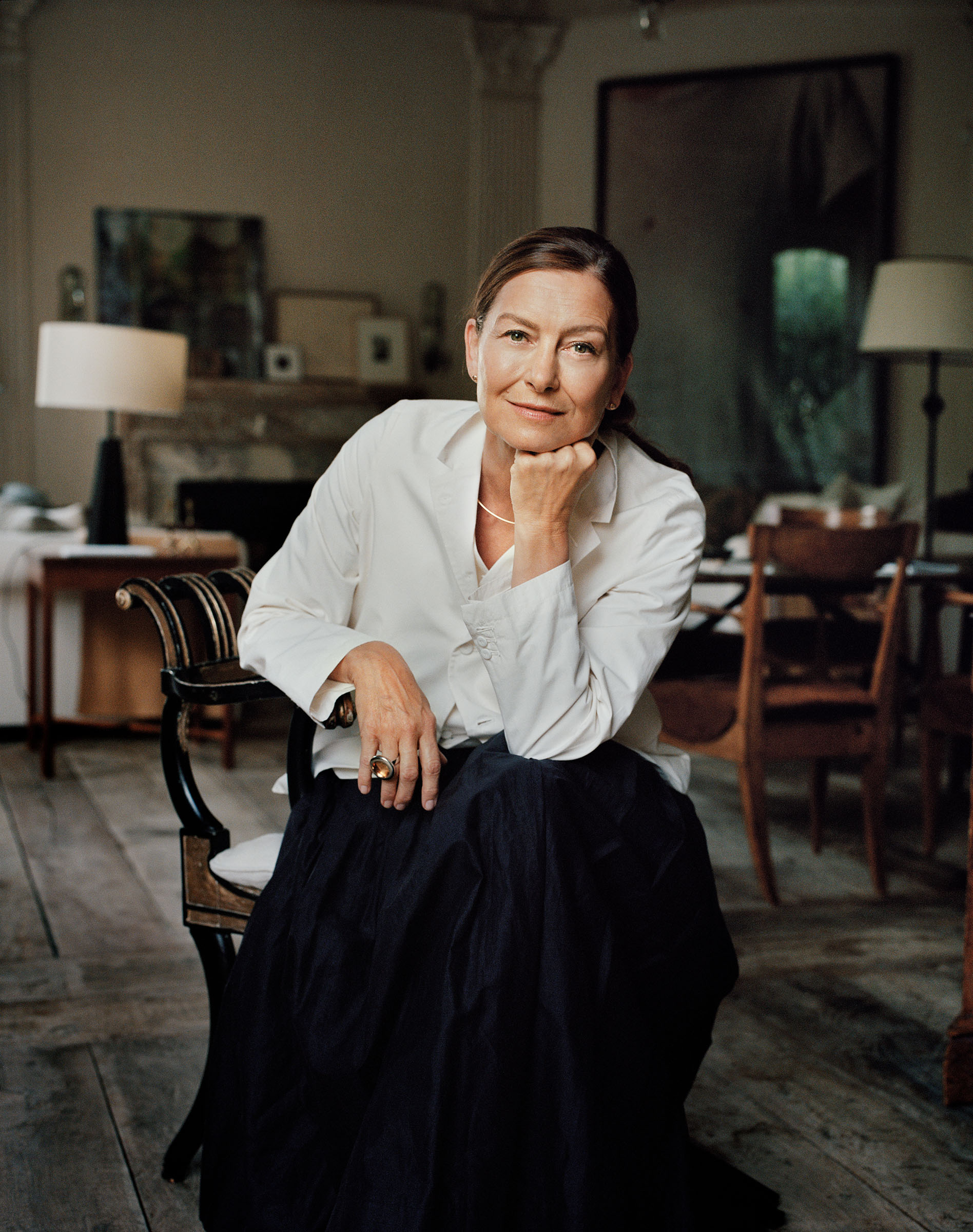 Rose Uniacke in her London home: 'I always felt the space in which we live... was important. I learnt early on that you can change the way you feel by changing the way your room is'