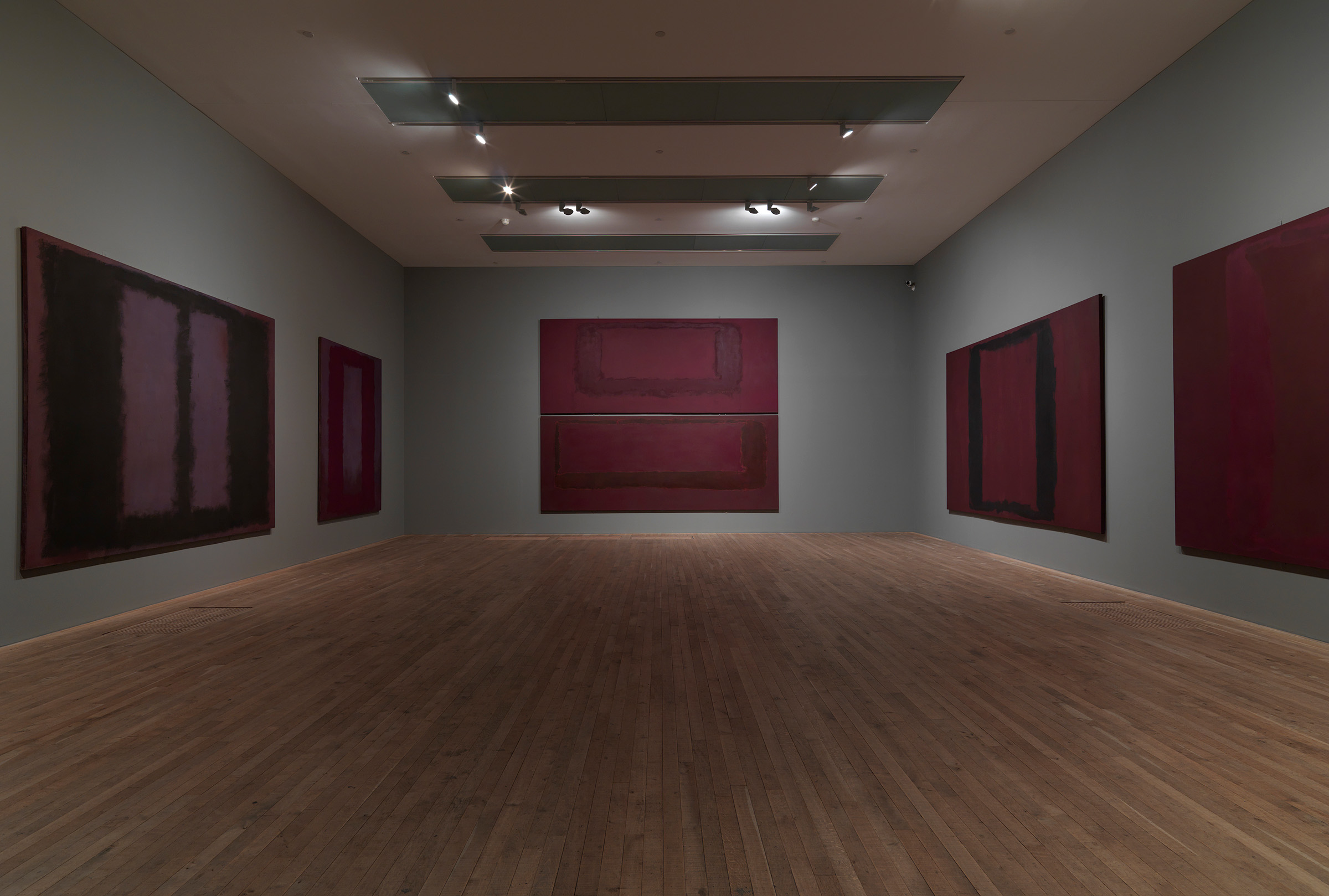 Mark Rothko's Seagram Murals on show at Tate Modern in London, circa 2008. 'I didn't know that this was what painting could be,' says Thidet, 'a painting that comes out of its frame, that comes to life beyond its canvas'