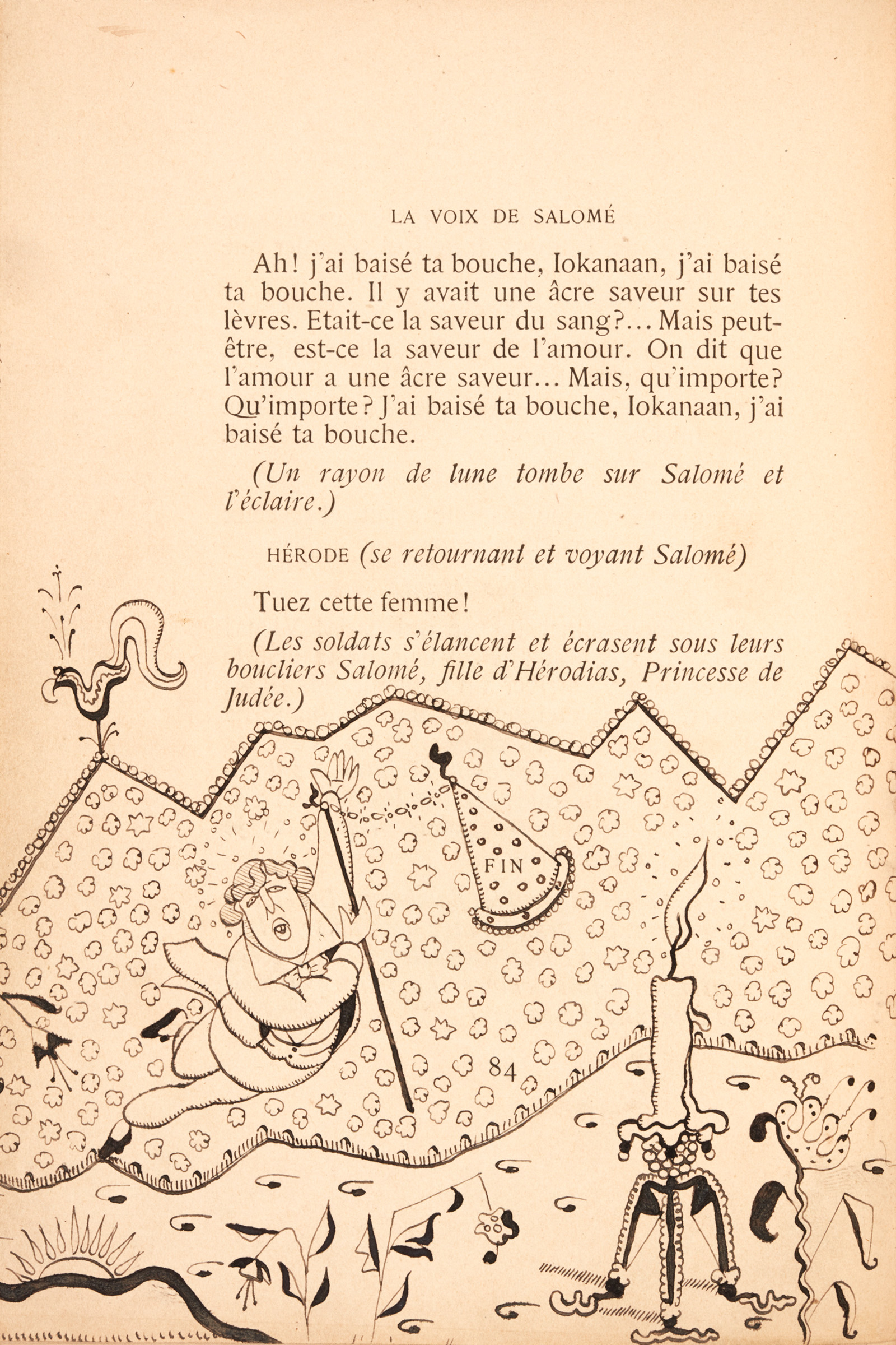 Oscar Wilde, Salome, 1893, the writer's personal copy of the play's first edition, offered in Livres rares et Manuscrits until 5 November 2025 at Christie's Online
