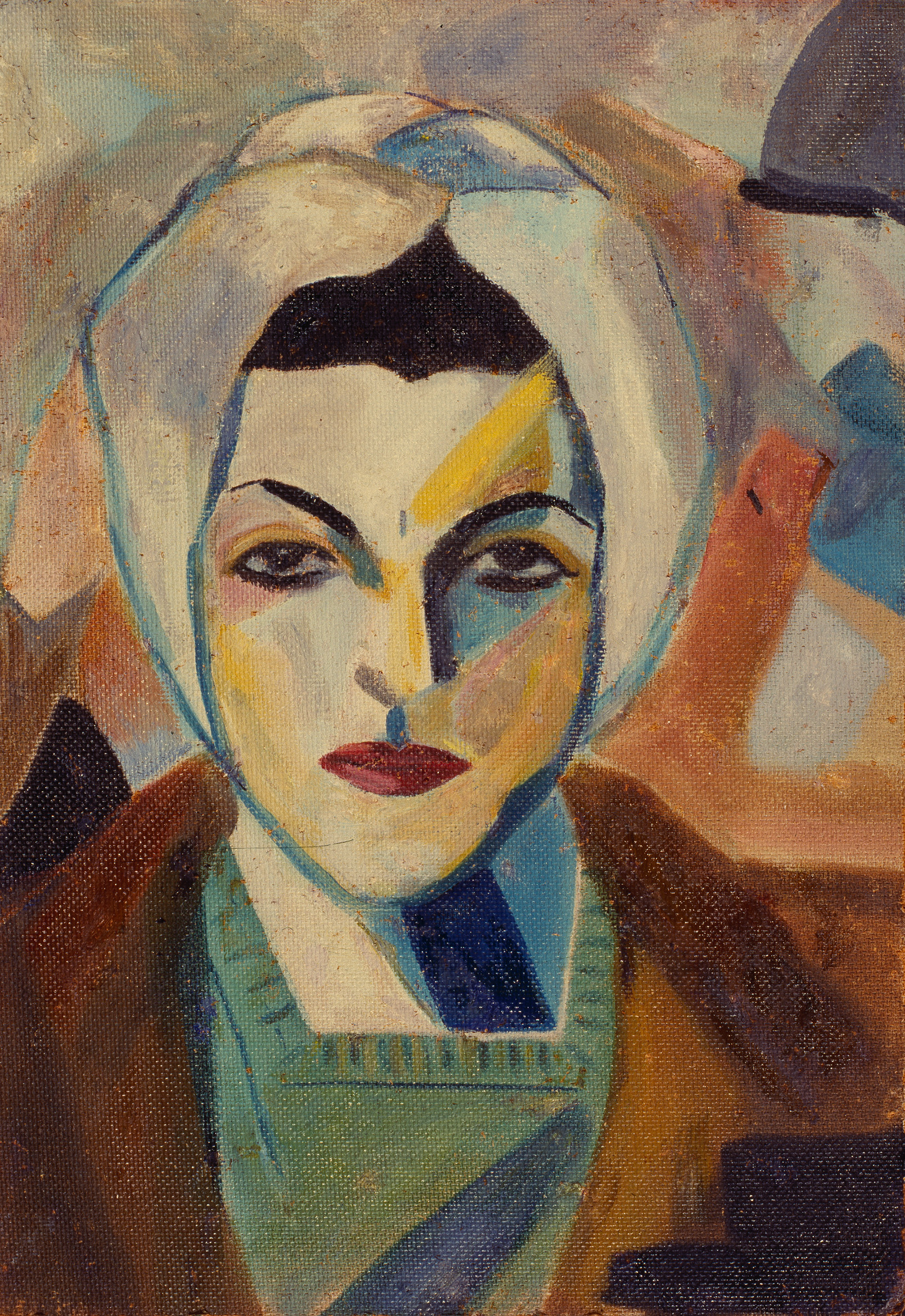 Saloua Raouda Choucair, Self Portrait, 1943