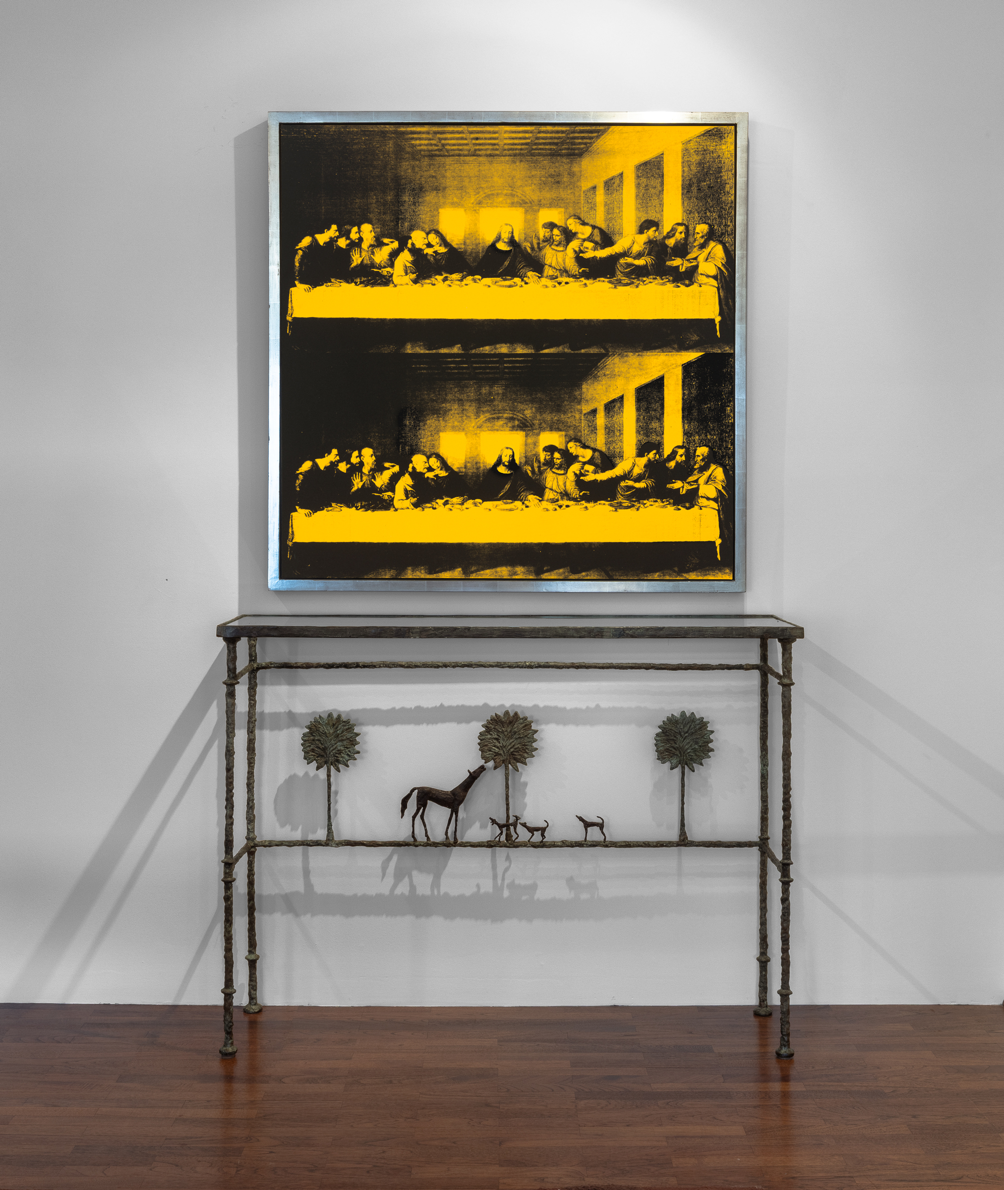 Edlis Neeson interior home with artworks