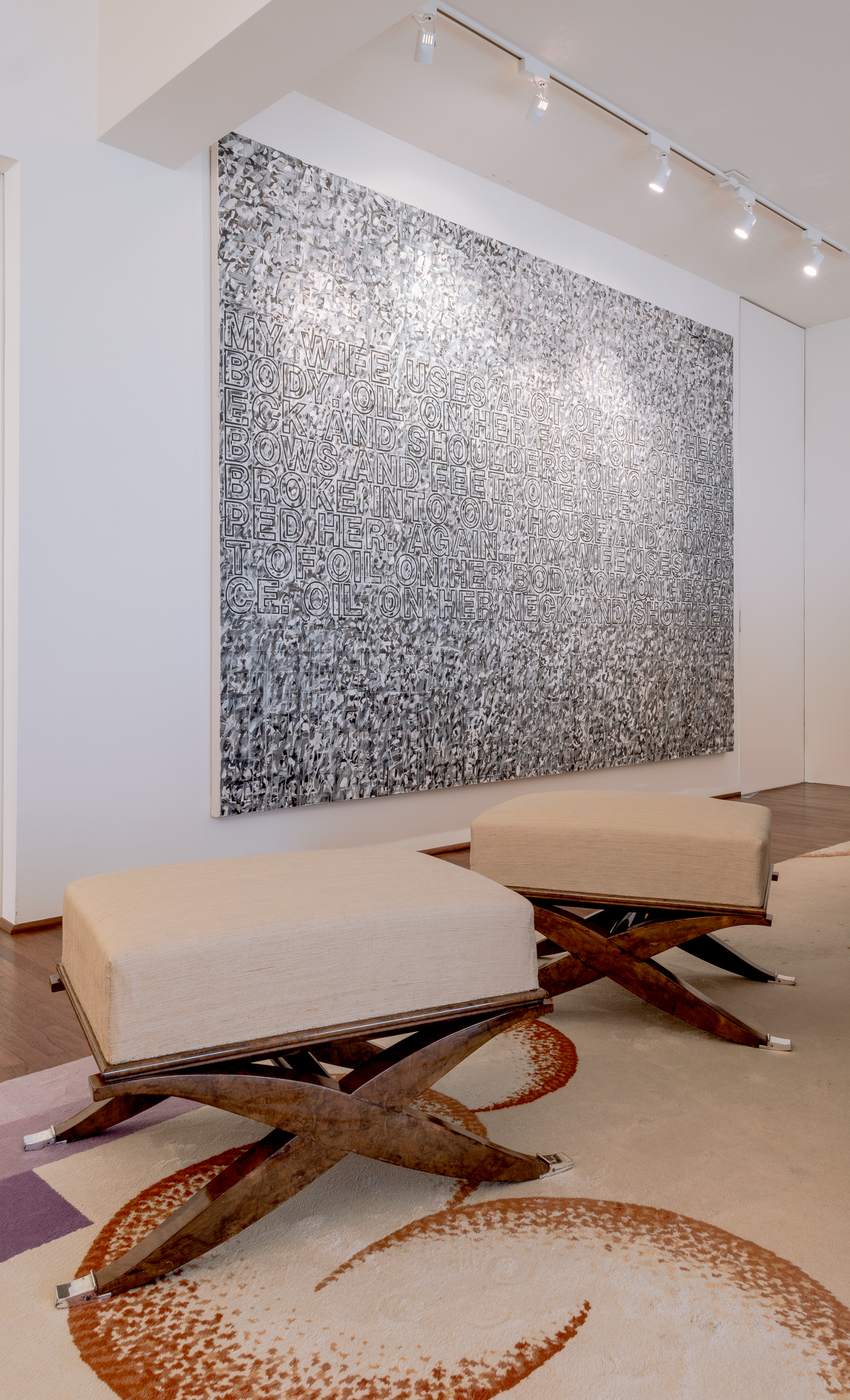 Edlis Neeson interior home with artworks