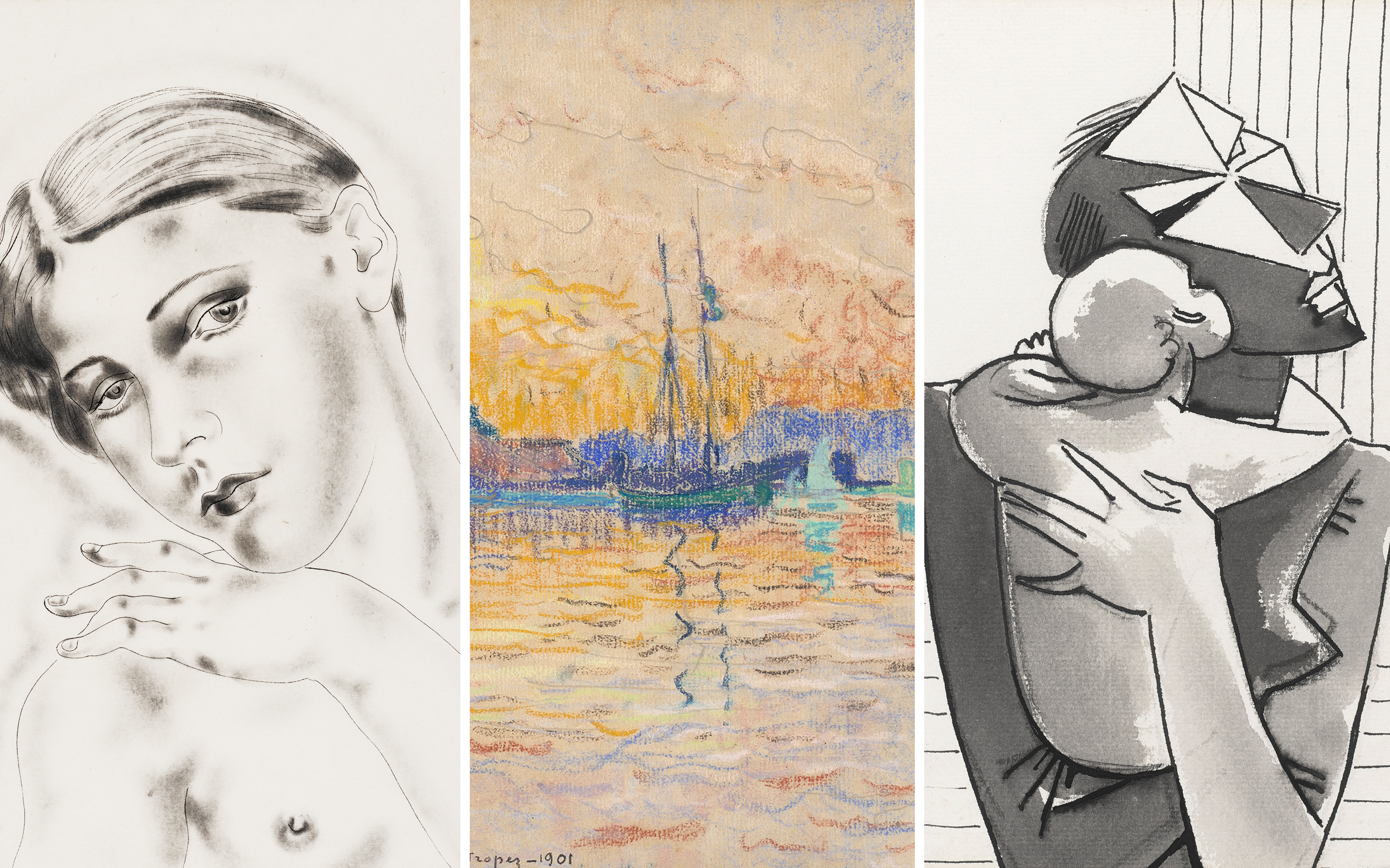 impressionist and modern art works on paper