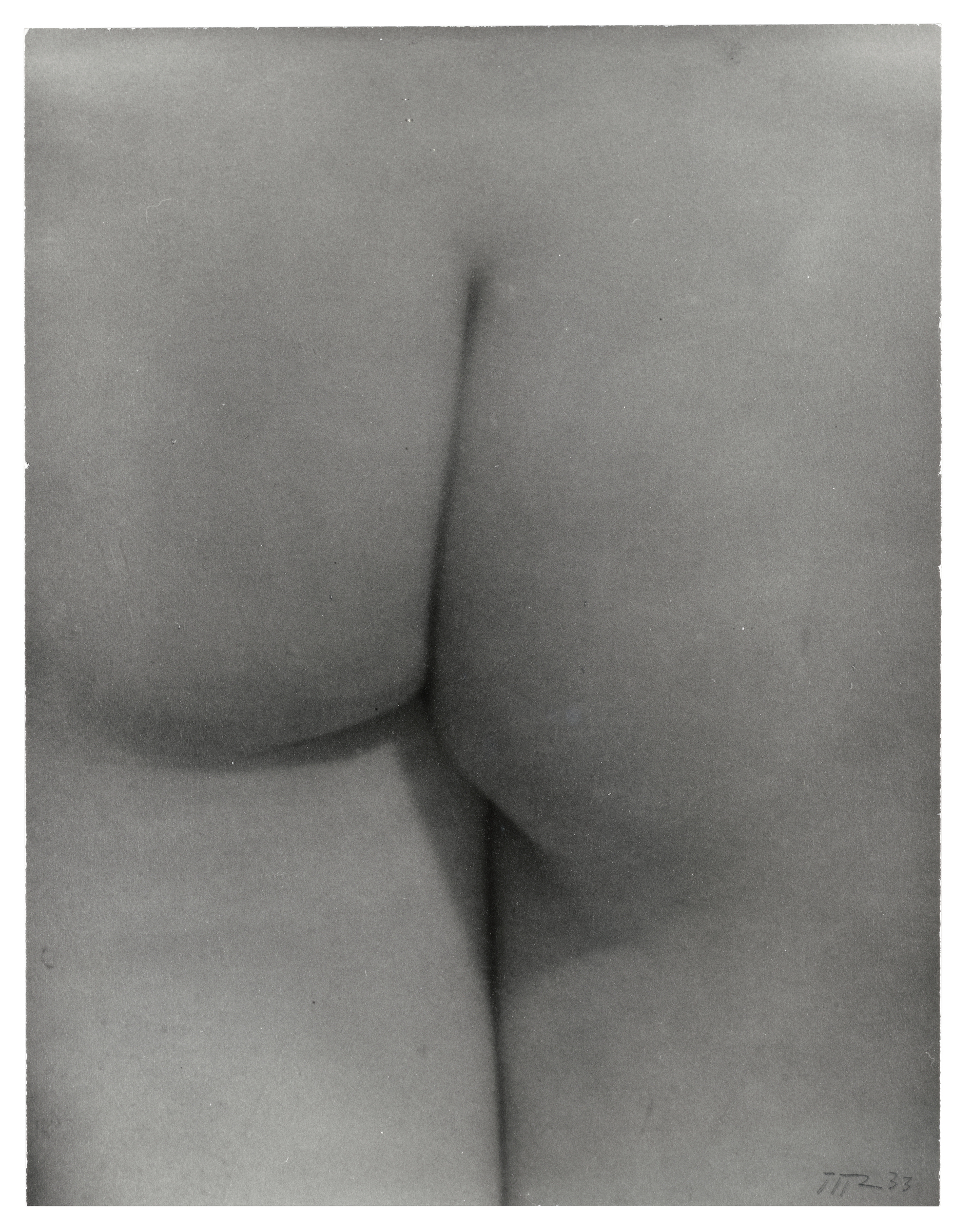 Man Ray photograph of nude