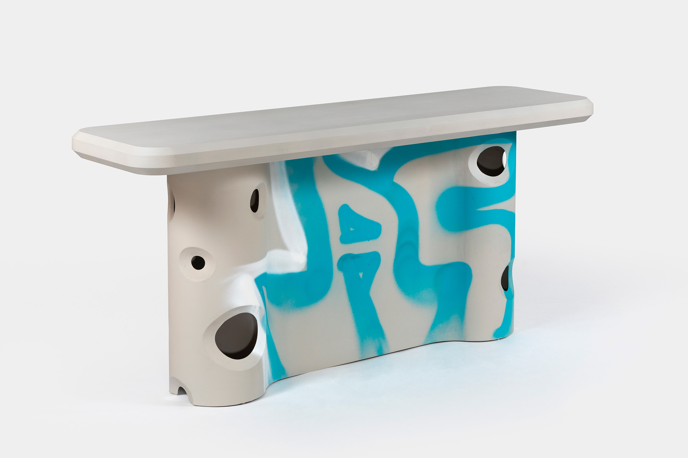 Virgil Abloh, Efflorescence Console, 2019-20. On view at kreo: Icons of 21st-Century Design, 14-28 January 2026 at Christie's in Paris