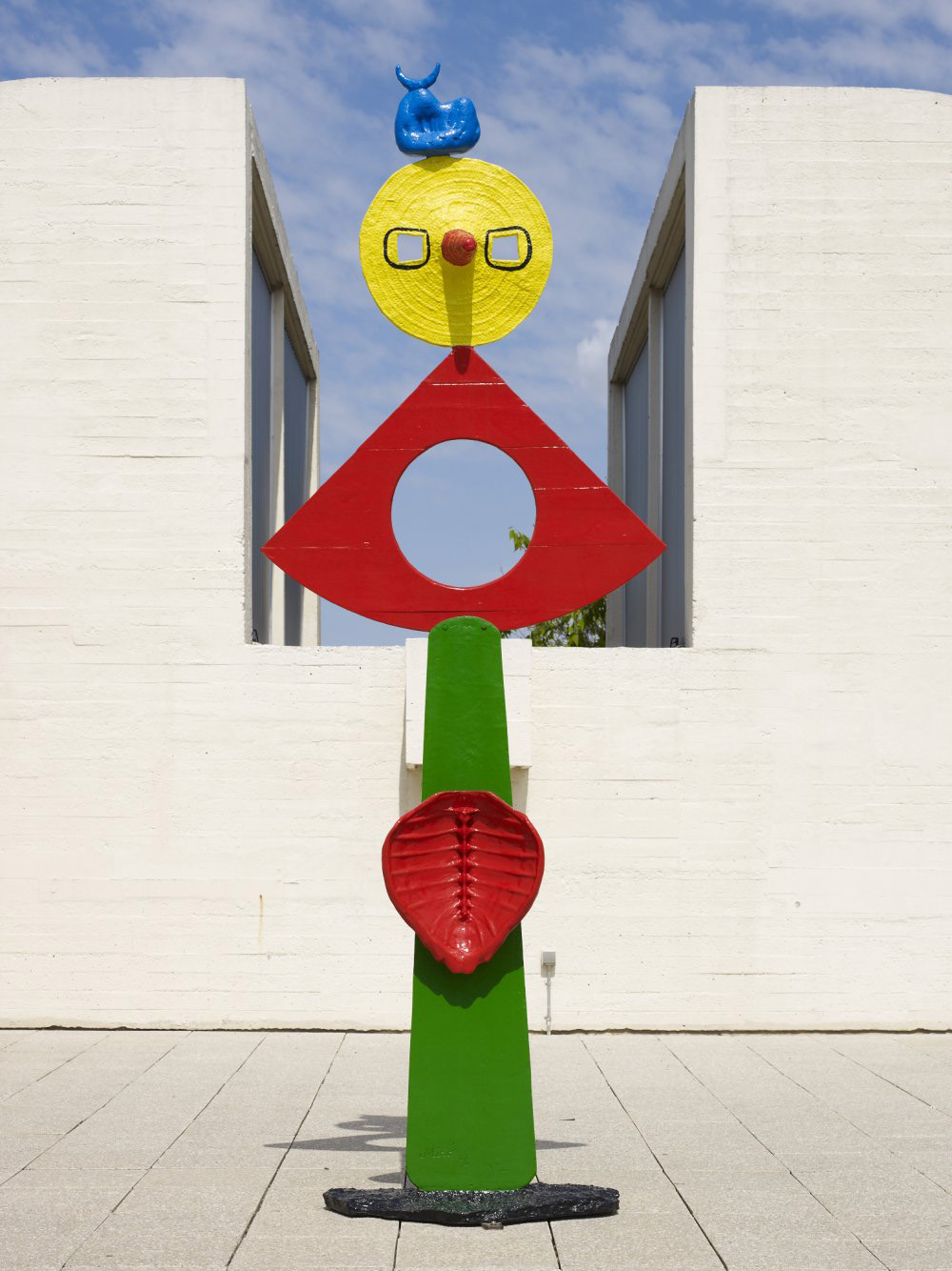 Joan Miro, La Caresse d'un oiseau (The Caress of a Bird), 1967, at the Fundacio Joan Miro, Barcelona