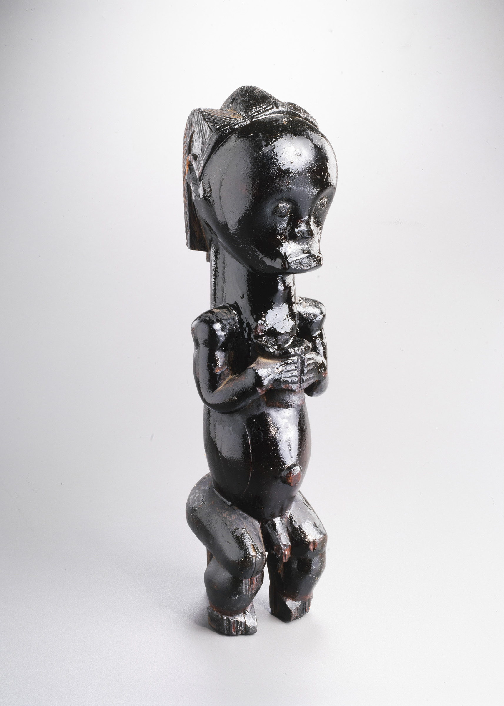 Fang reliquary guardian figure, Gabon, at the Musee du Quai Branly - Jacques Chirac
