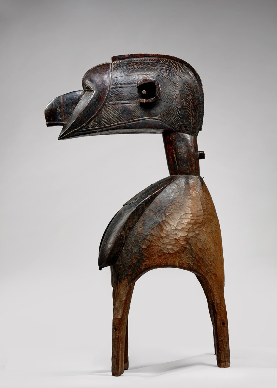 D'mba headdress, Guinea, second half of the 19th century, at the Musee du Quai Branly - Jacques Chirac