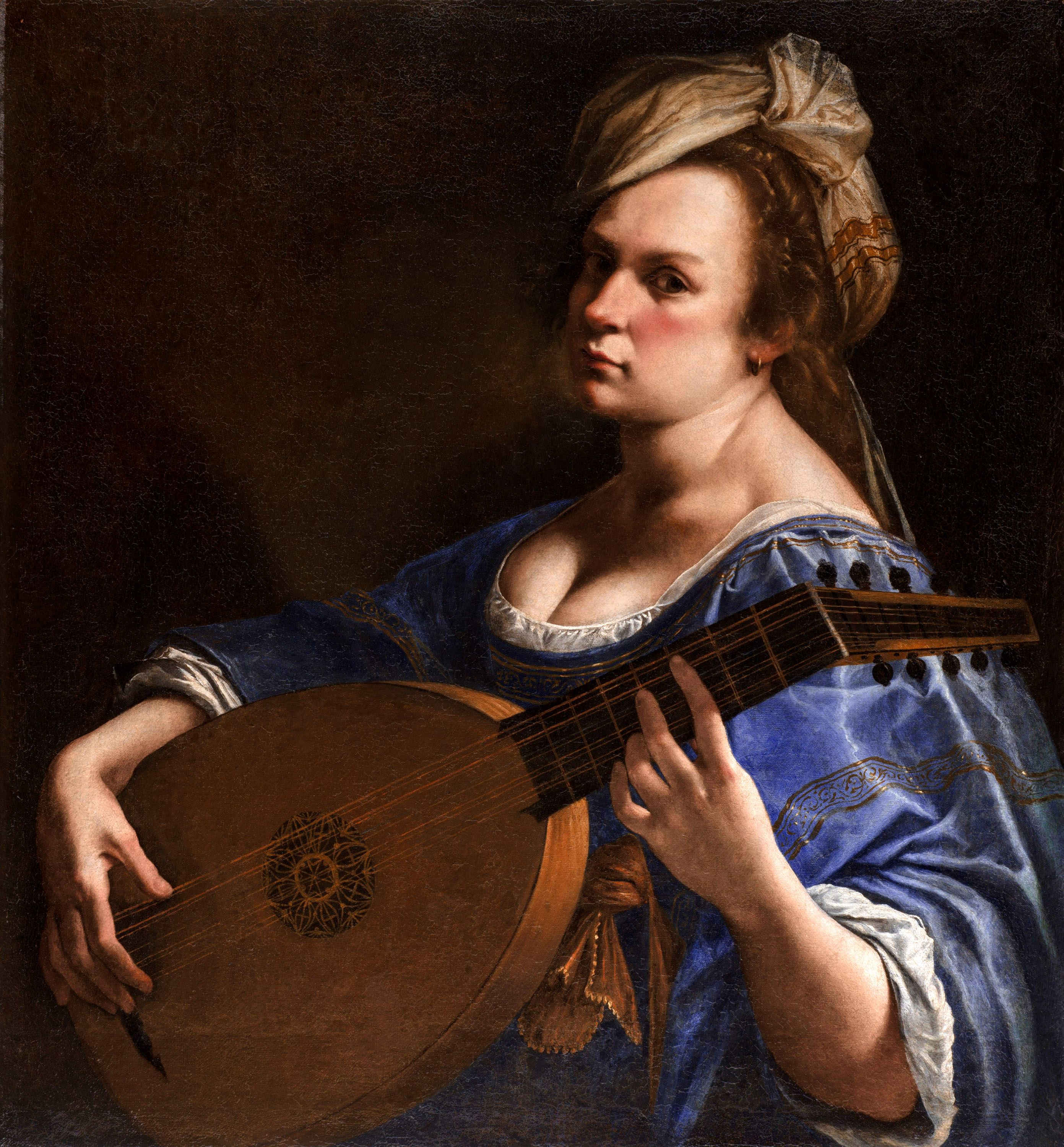 ARTEMISIA GENTILESCHI Self Portrait