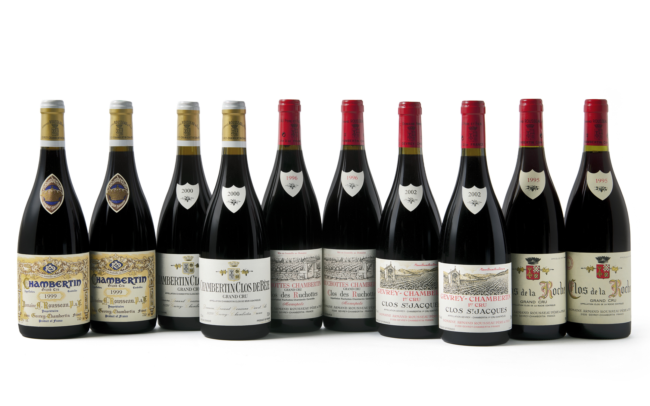 Lots offered in An Exemplary Collection of Domaine Armand Rousseau alongside Rarities from the Cellar of Ian Mill KC, until 13 March 2026 at Christies Online