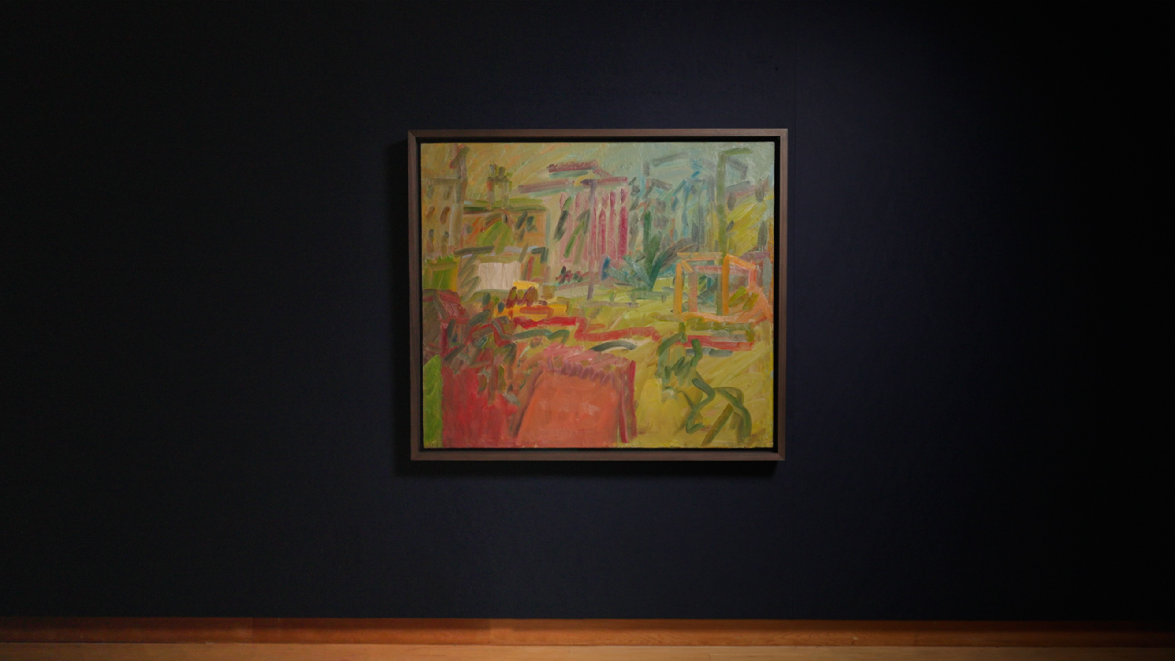 The London Frank Auerbach Built in Paint