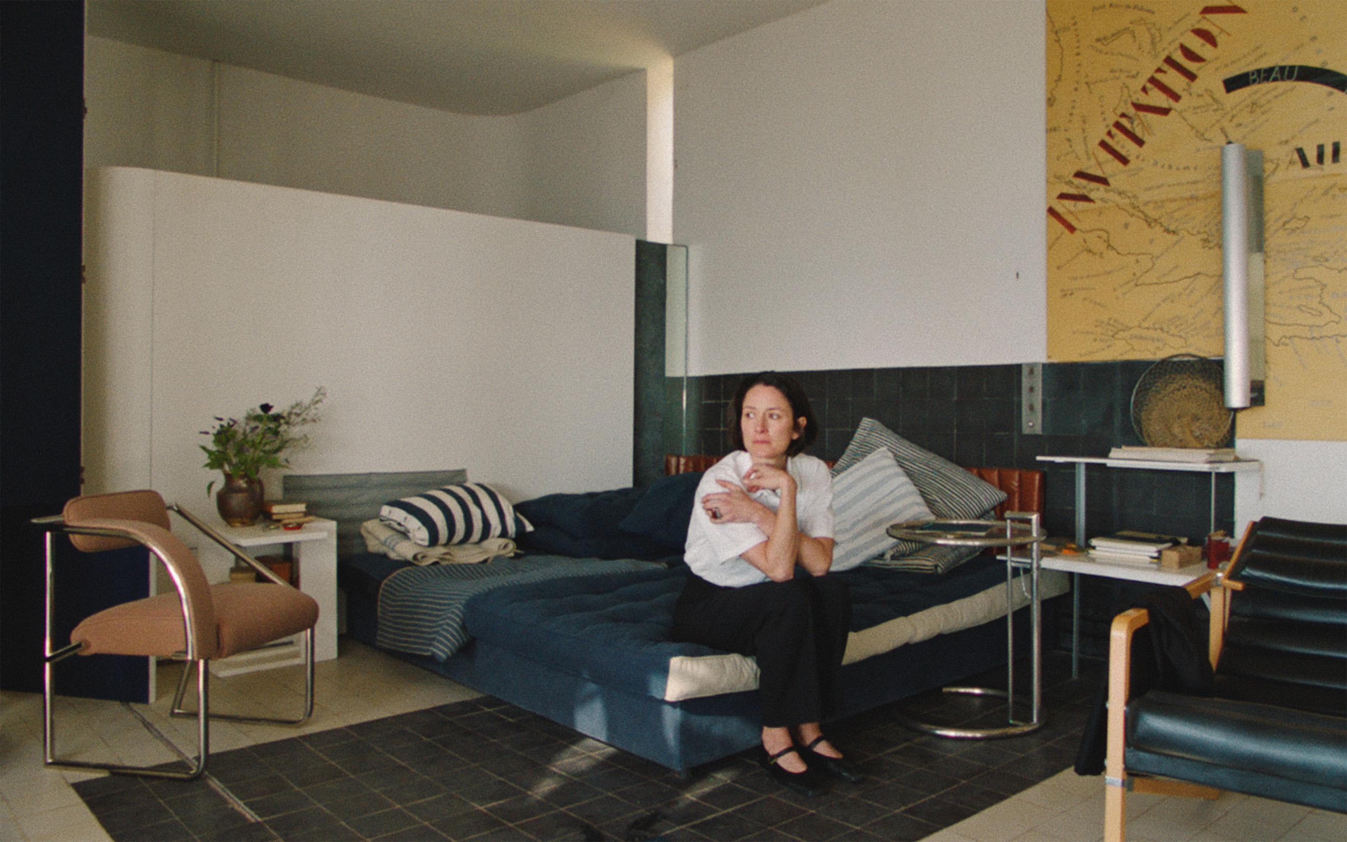 Natalie Radmall-Quirke as Gray in E.1027: Eileen Gray and the House by the Sea