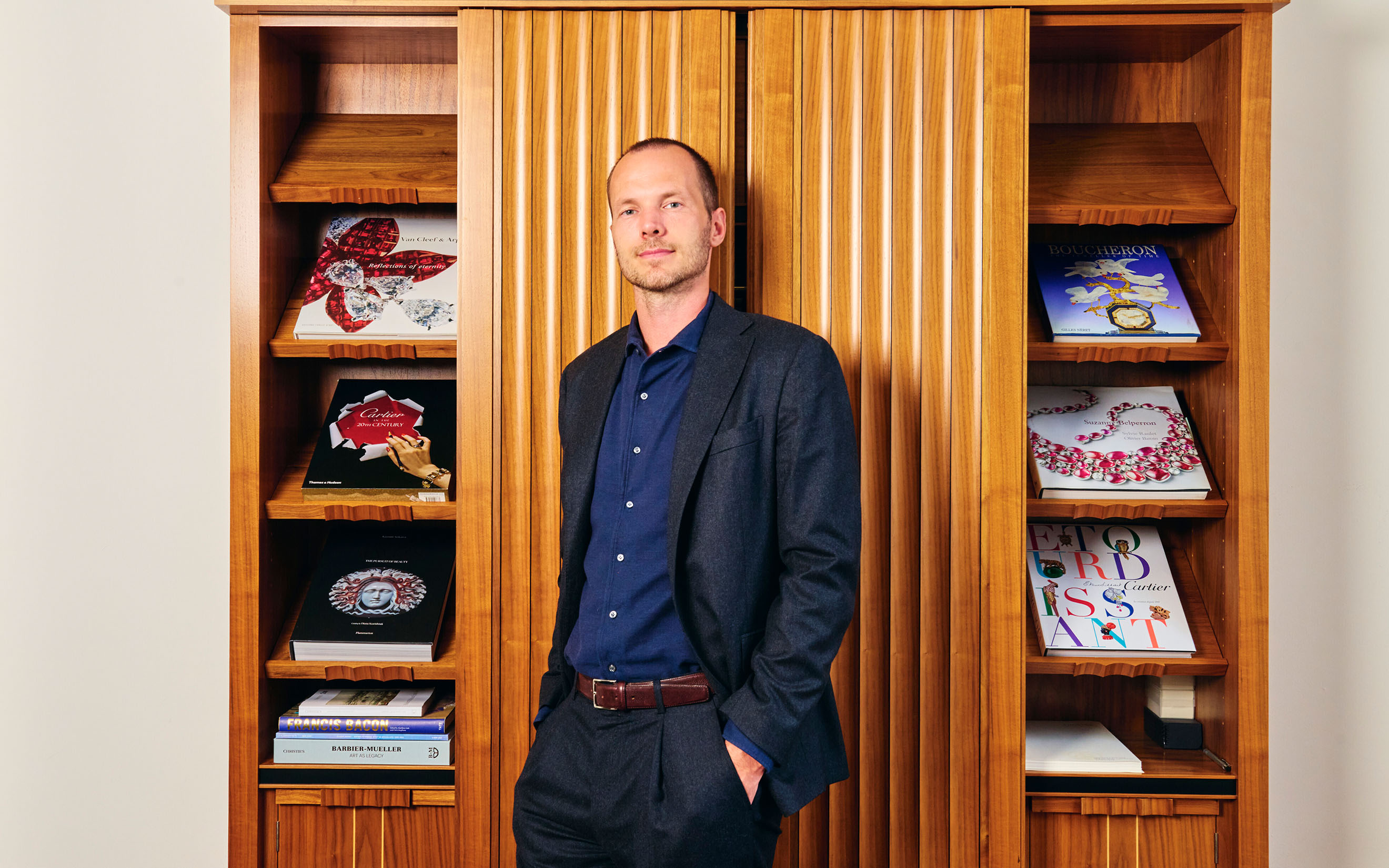 Christie's global head of Jewellery Max Fawcett: 'There's something very satisfying about connecting a buyer with a seller, especially when the synergy works perfectly'