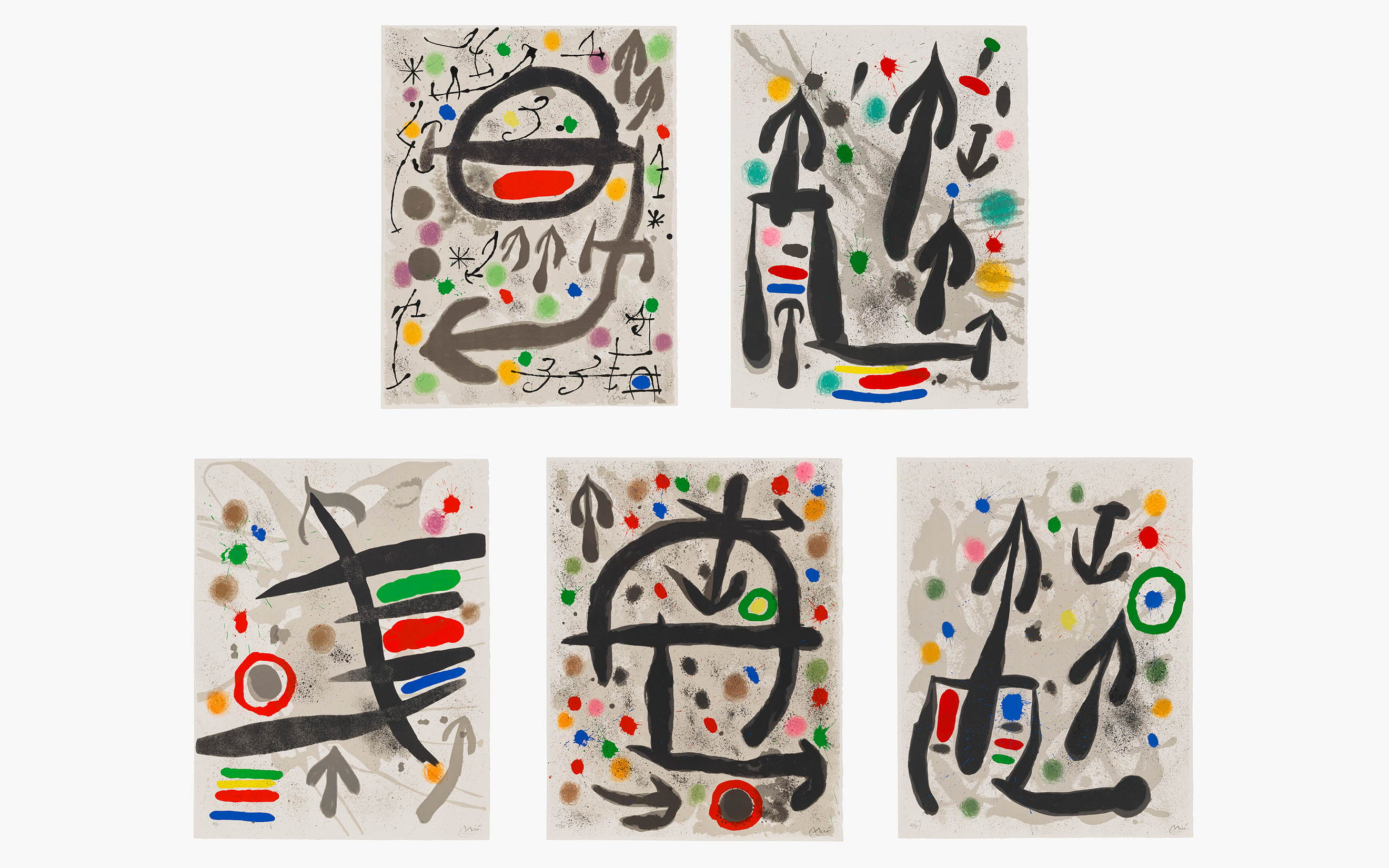 Joan Miro, Les Perseides, offered in Prints and Multiples, until 26 March 2026 at Christie's Online