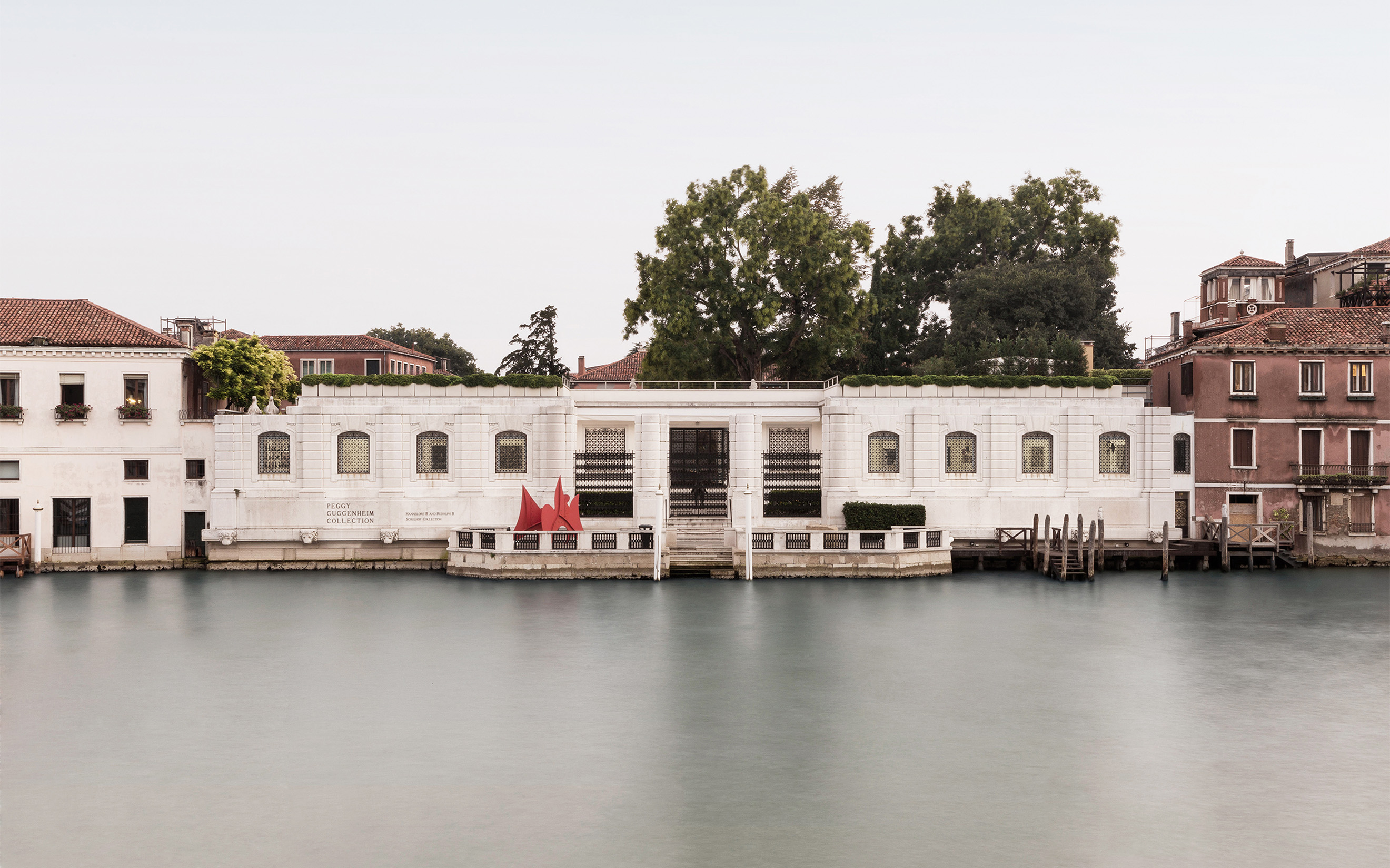 Palazzo Venier dei Leoni, home of the Peggy Guggenheim Collection, on the Grand Canal in Venice