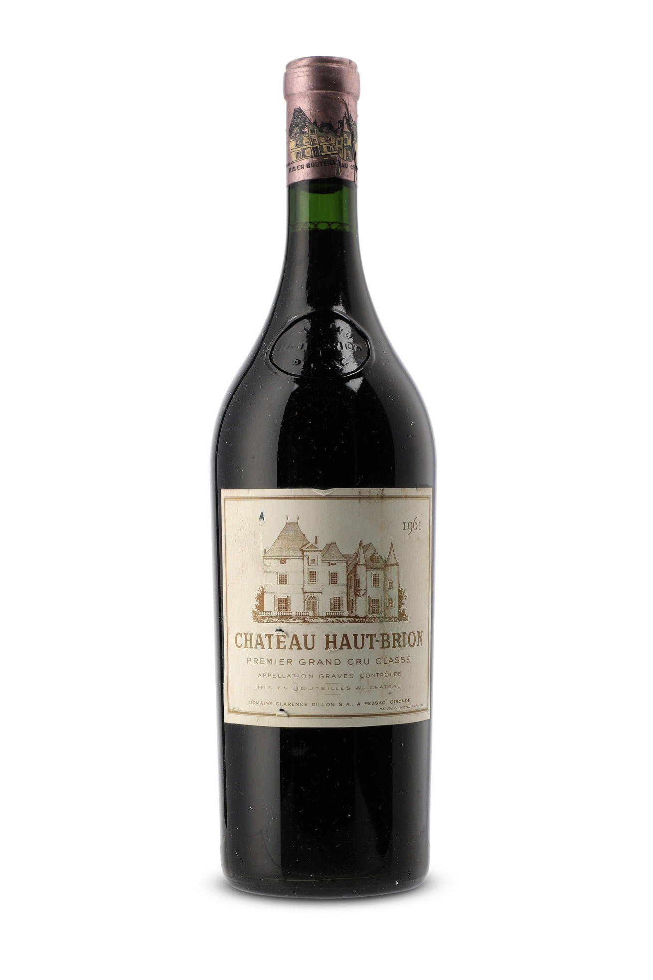 Chateau Haut-Brion 1961, offered in Final Treasures from the Wine Cellar of Andrew Lloyd Webber, 22 April to 6 May 2026 at Christie's Online