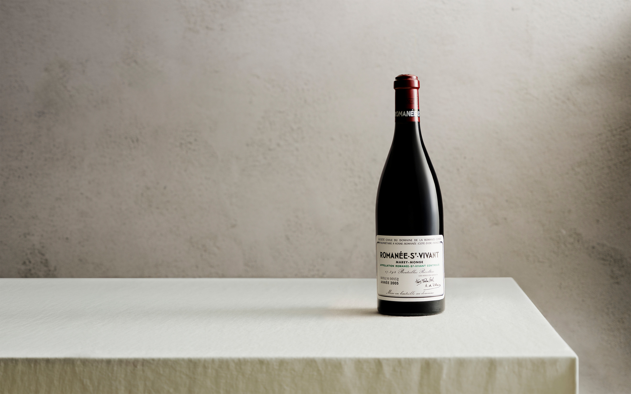 Domaine de la Romanee-Conti, Romanee-Saint-Vivant 2005, offered in Final Treasures from the Wine Cellar of Andrew Lloyd Webber, 22 April to 6 May 2026 at Christie's Online