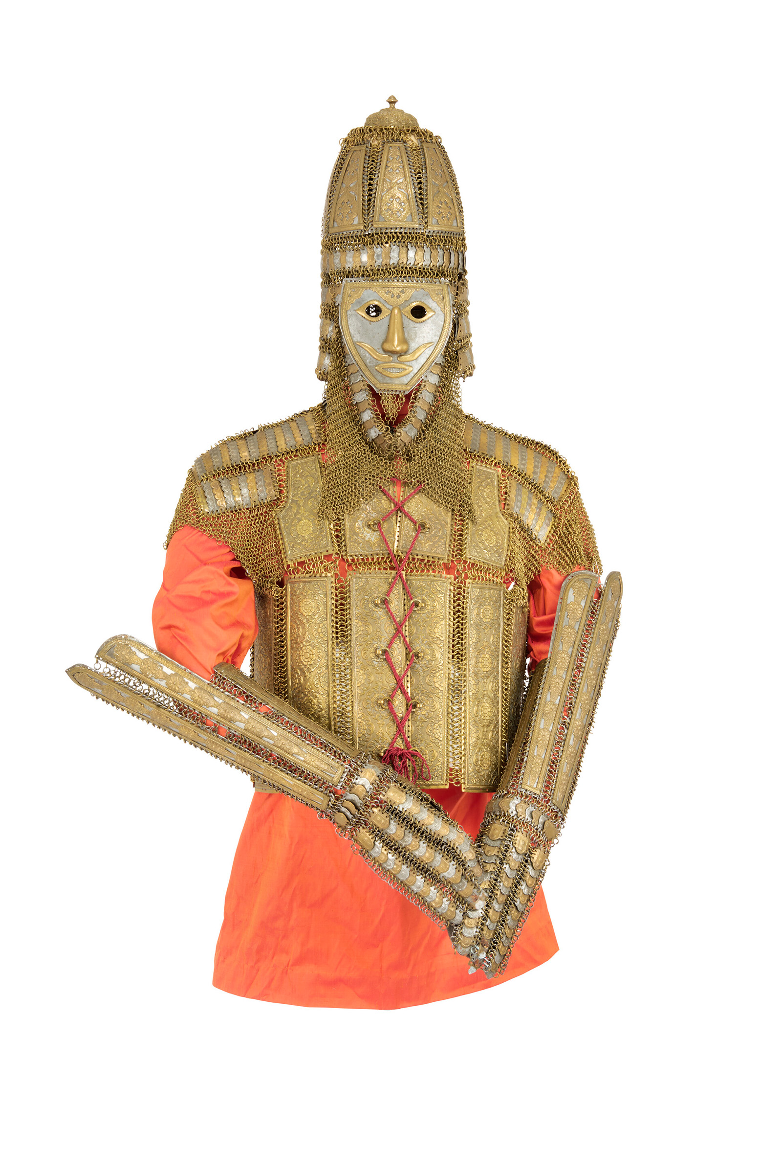 A rare Talpur half-suit of masked armour, Kutch or Sindh, India, late 18th or early 19th century, offered in Art of the Islamic and Indian Worlds including Rugs and Carpets on 30 April 2026 at Christie's in London