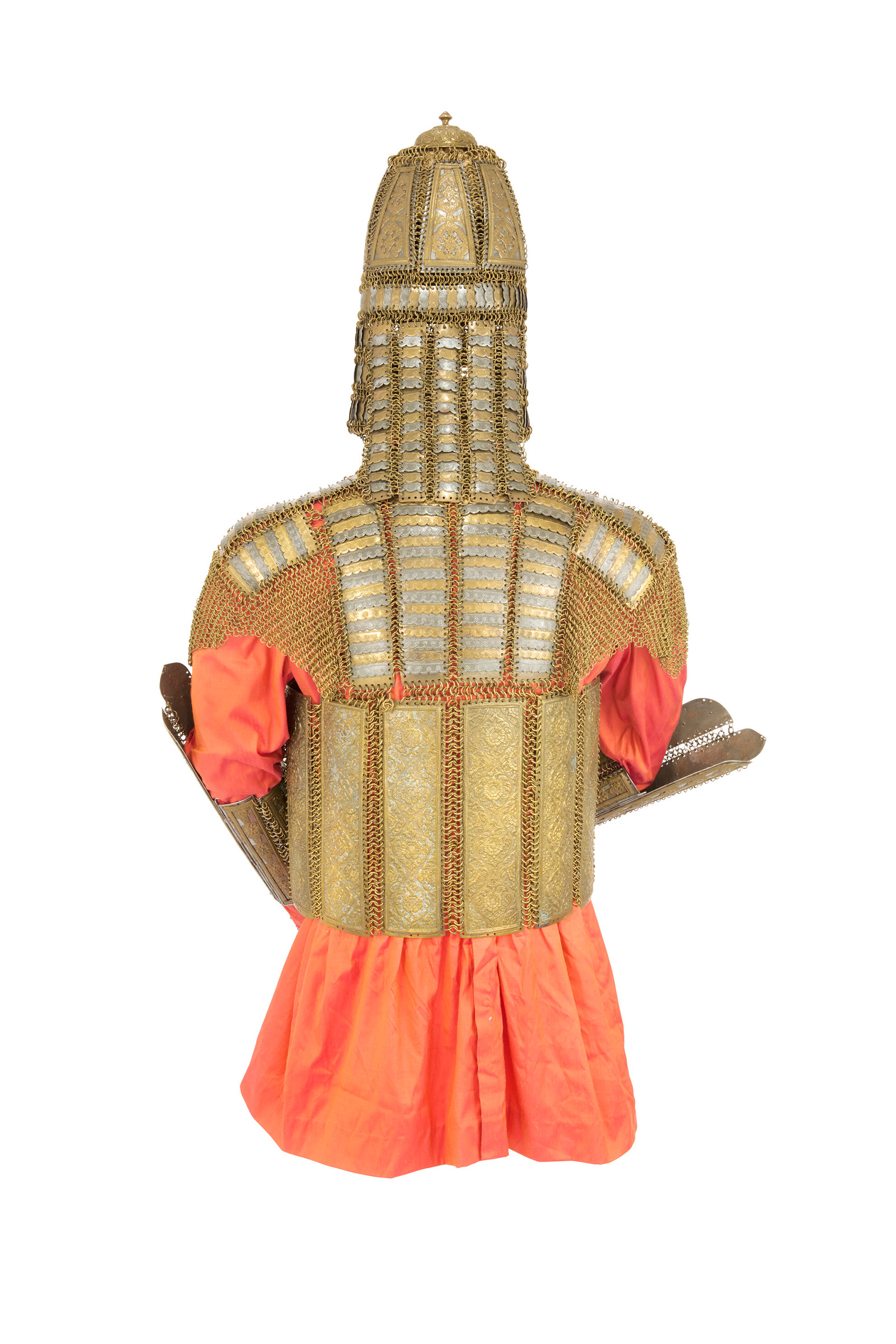 A rare Talpur half-suit of masked armour, Kutch or Sindh, India, late 18th or early 19th century, offered in Art of the Islamic and Indian Worlds including Rugs and Carpets on 30 April 2026 at Christie's in London