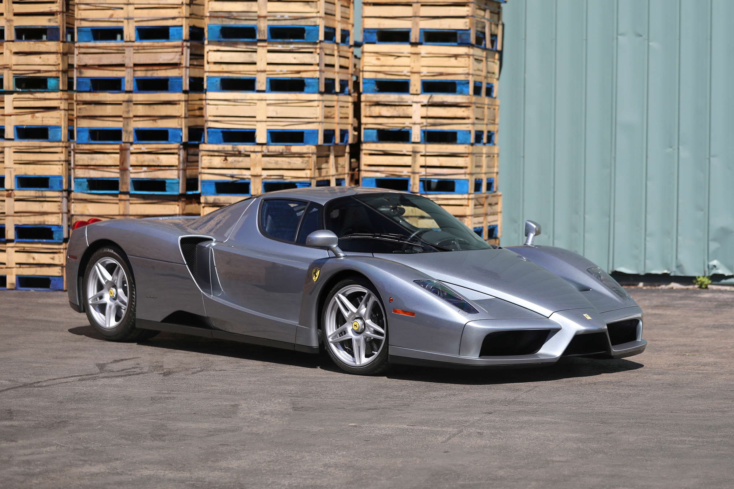 2004 Ferrari Enzo, coachwork by Pininfarina. Sold for $4,130,000 in August 2022 by Gooding Christie's at Pebble Beach, California